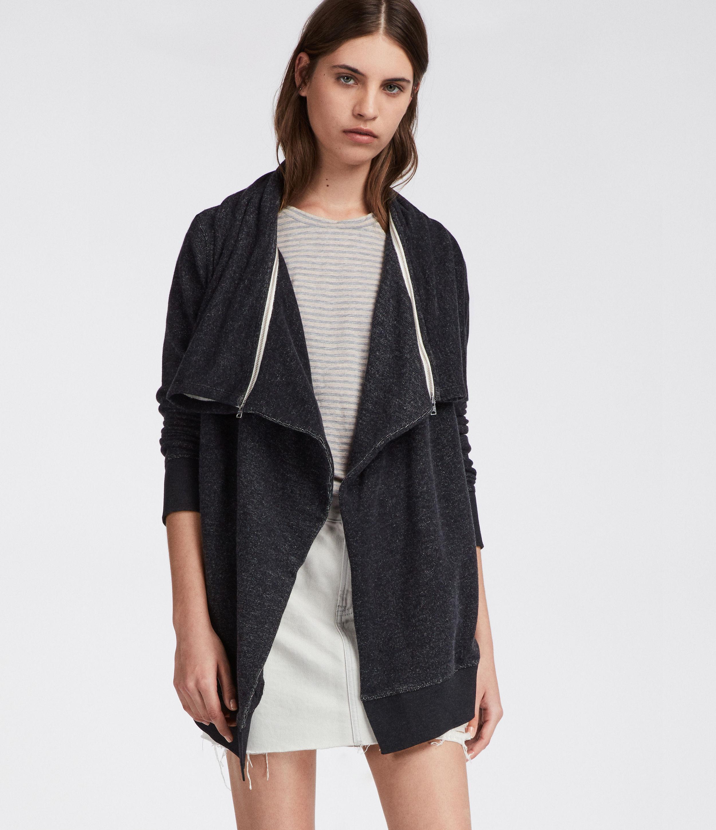 AllSaints Mila Dahlia Sweatshirt in 