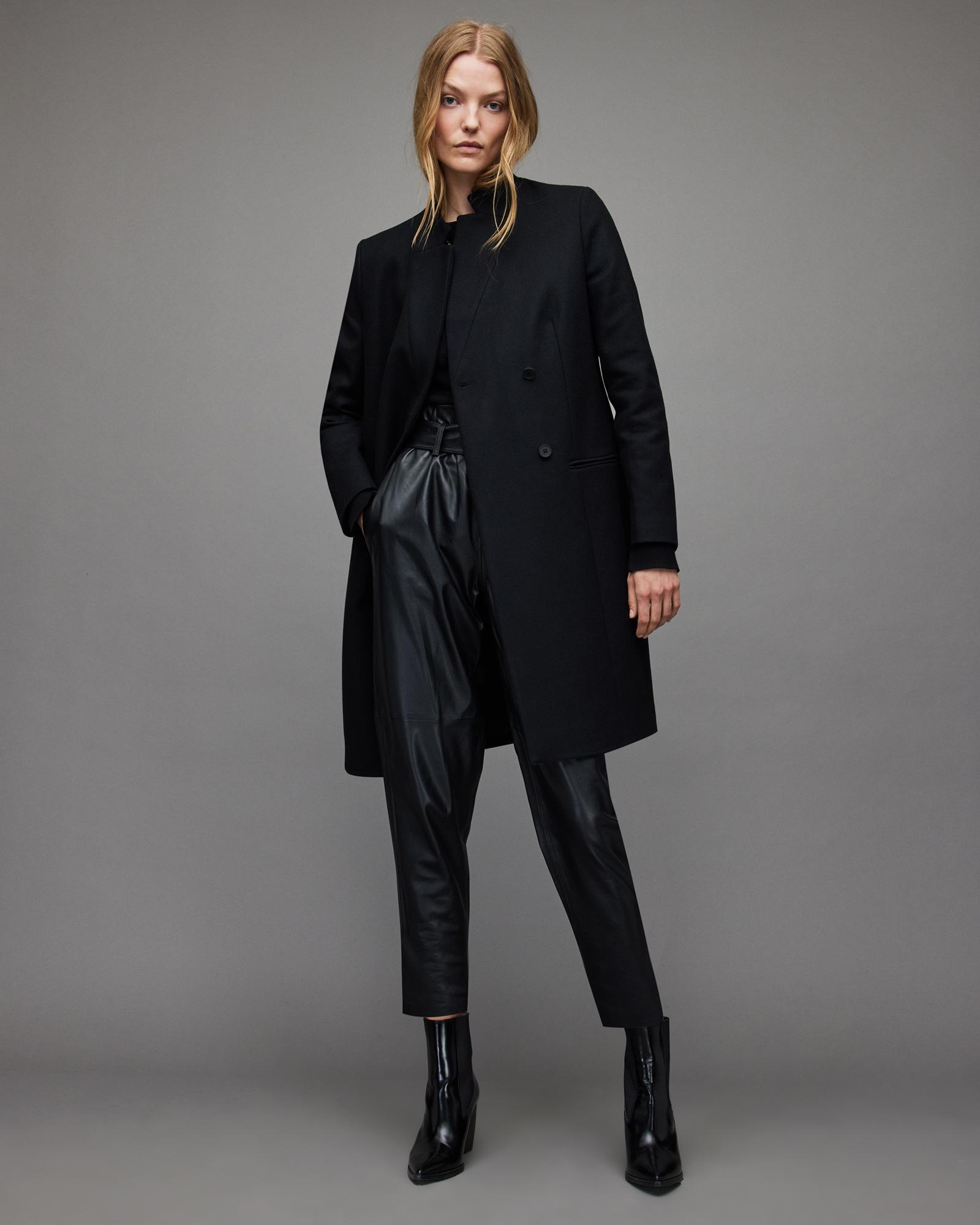 sidney wool blend coat