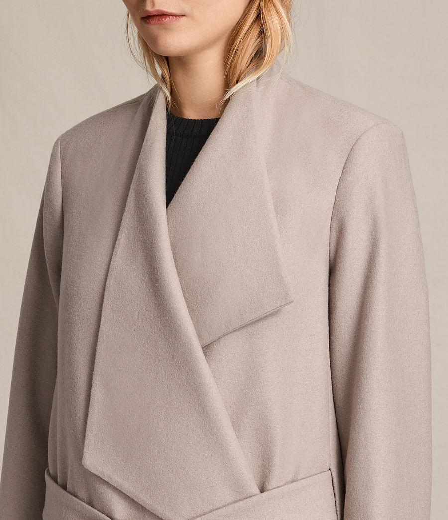 all saints lora coat