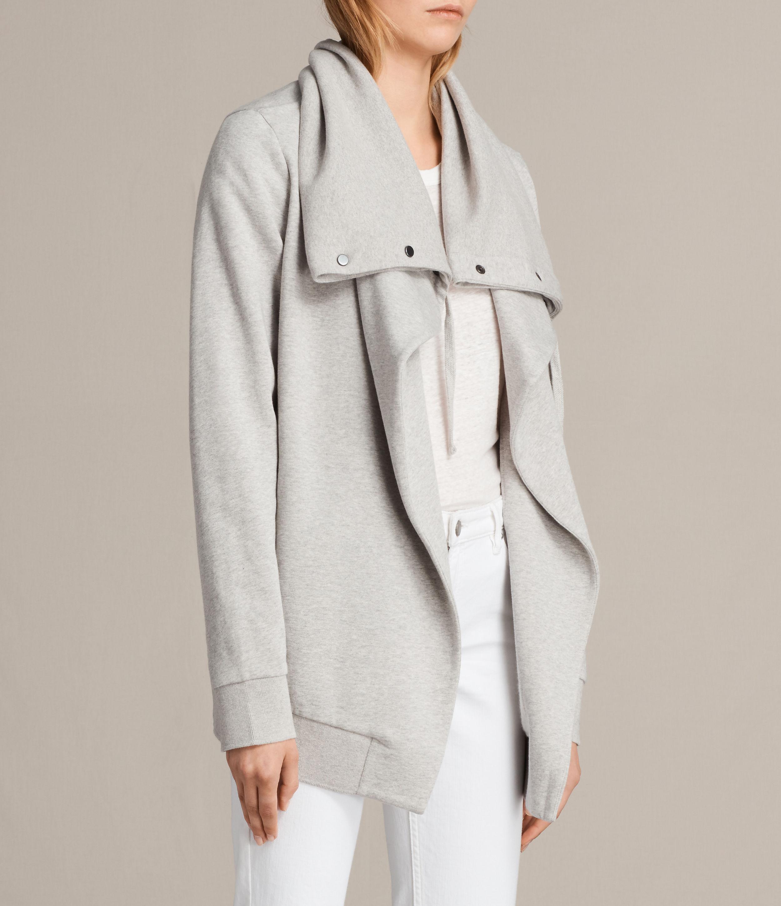 all saints brooke knit jacket