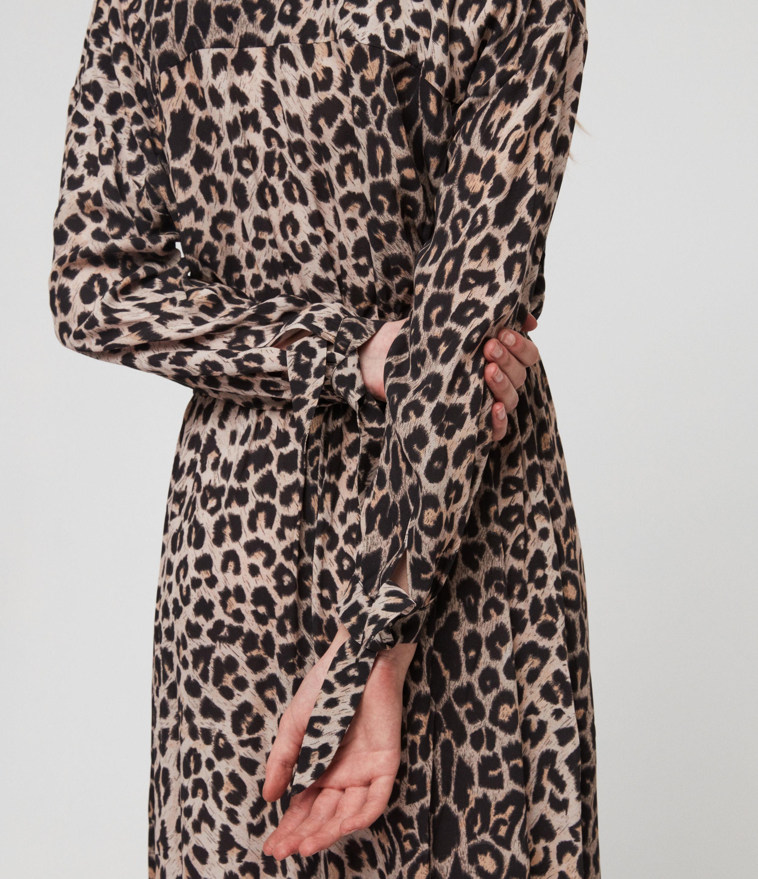 AllSaints Leather Kristen Leppo Dress 