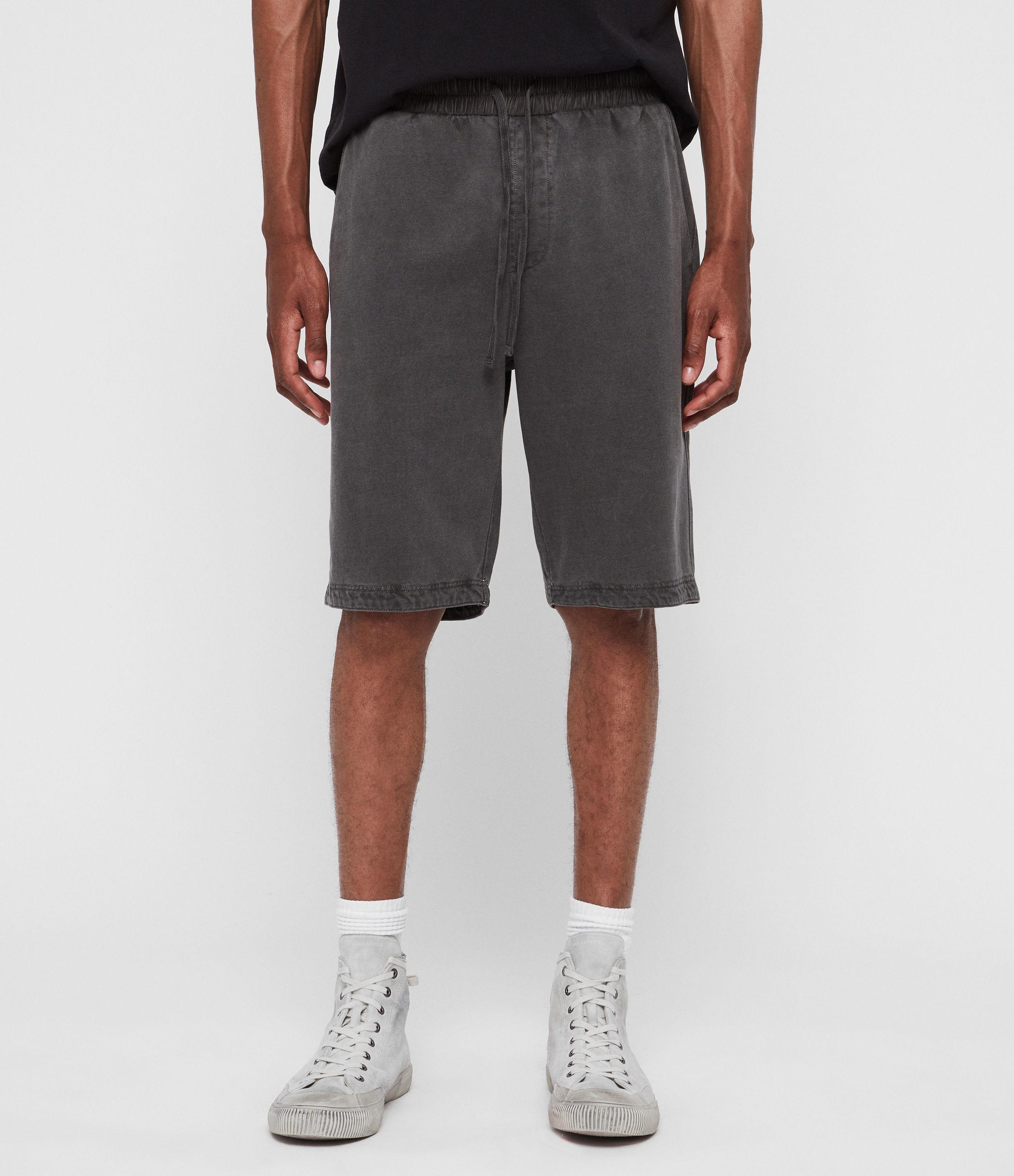 AllSaints Pierce Sweat Shorts in Black for Men - Lyst
