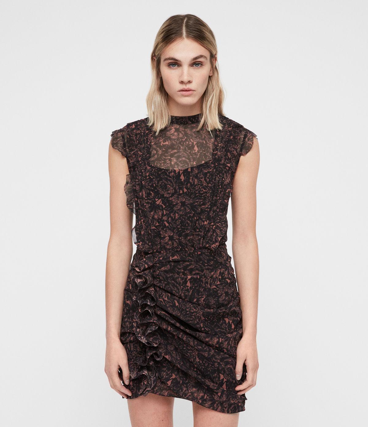all saints hali rosey dress