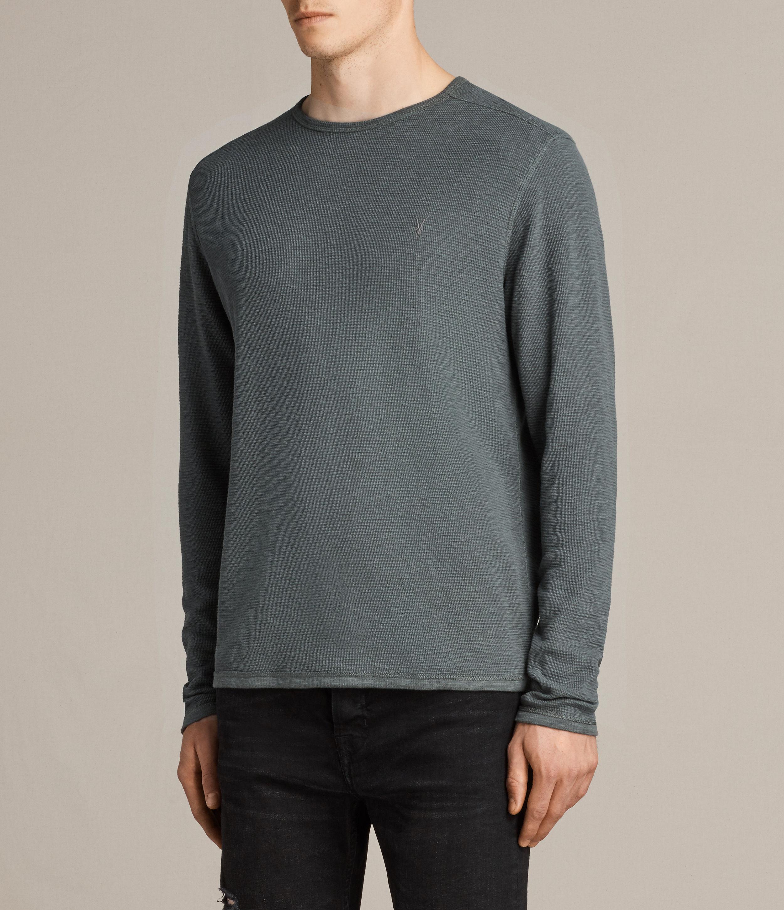 AllSaints Cotton Clash Long Sleeved 