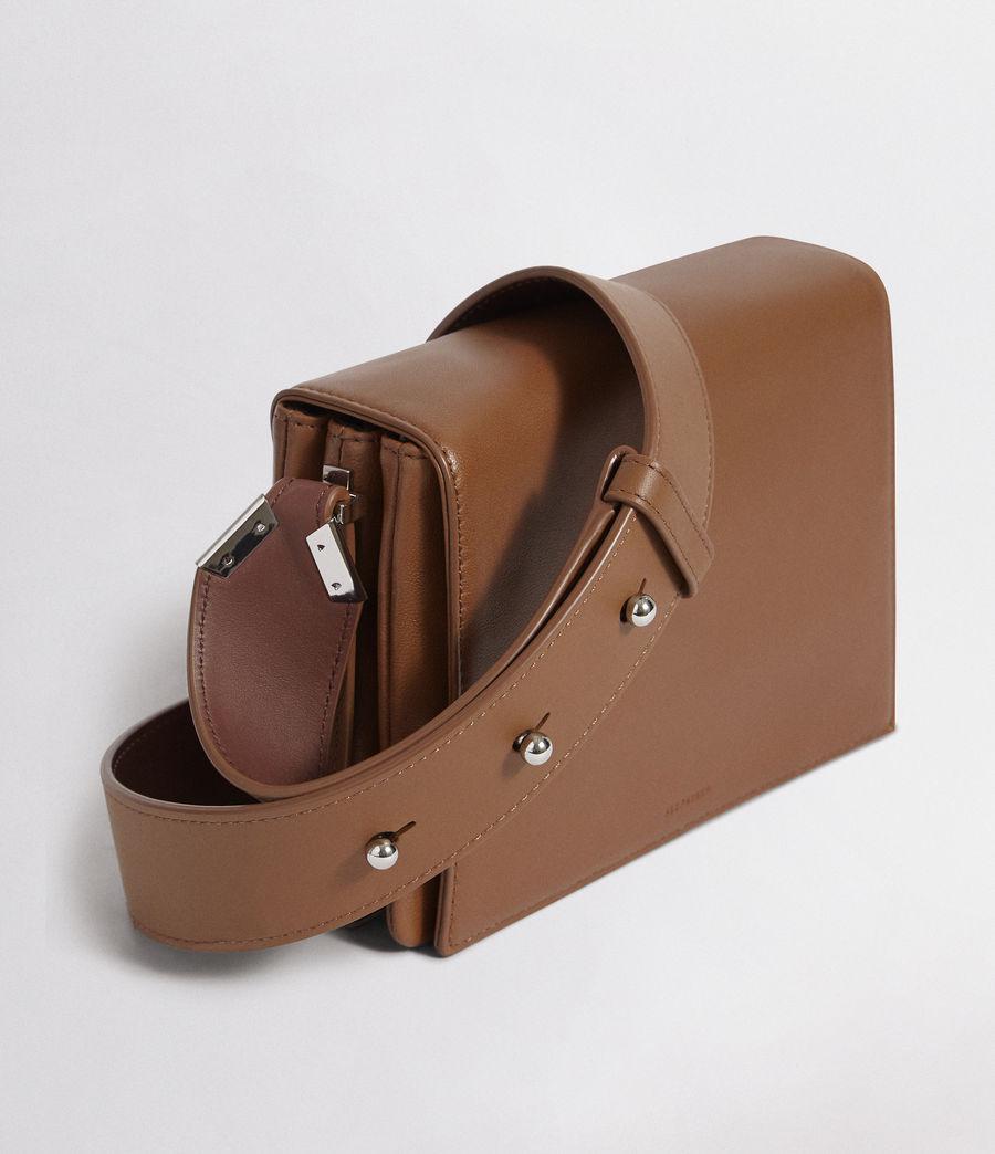 all saints versailles leather shoulder bag
