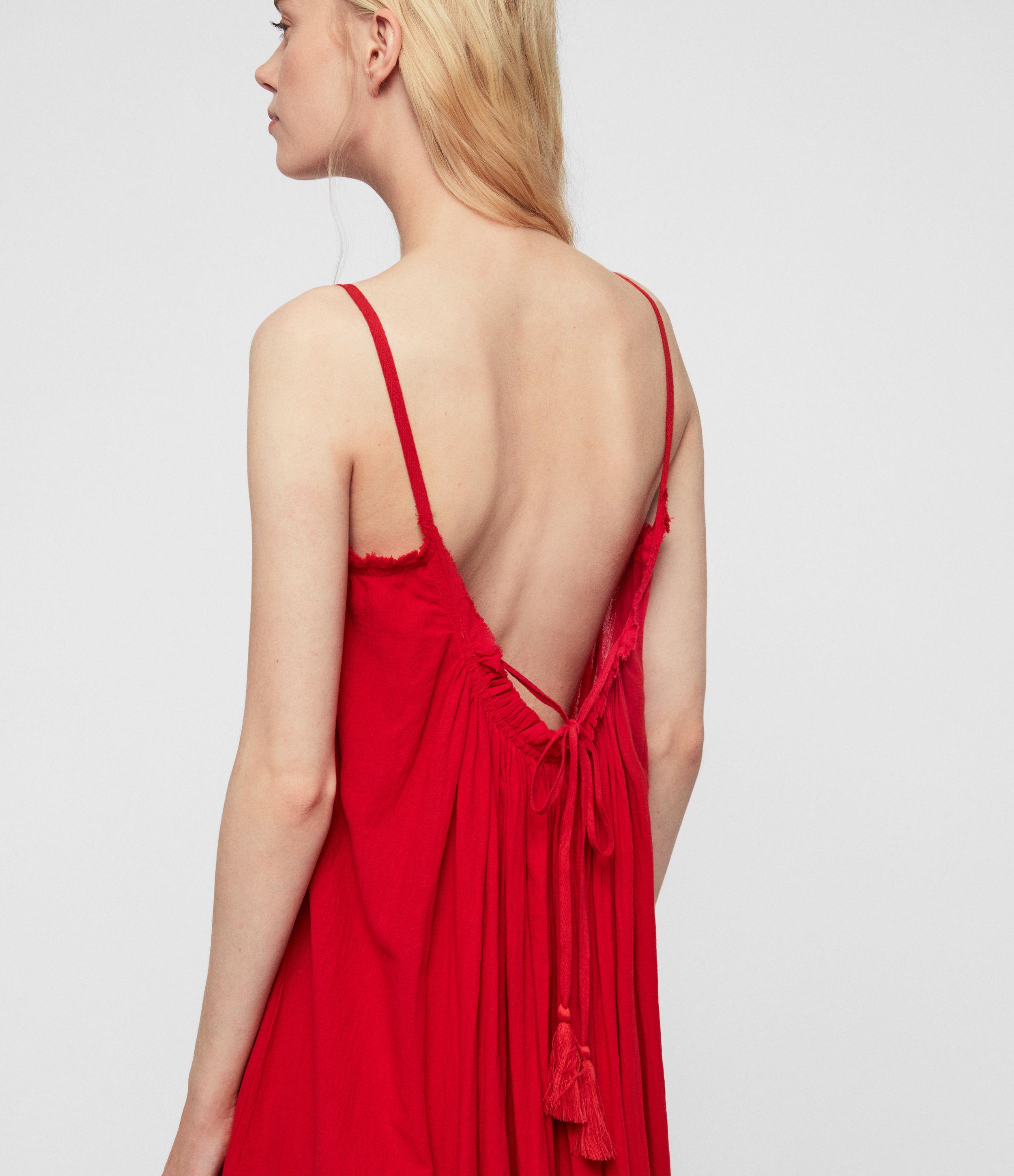all saints romey long dress