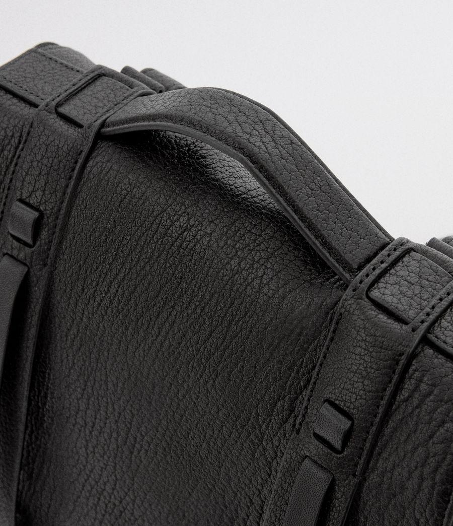 AllSaints Vincent Leather Backpack - in Black | Lyst