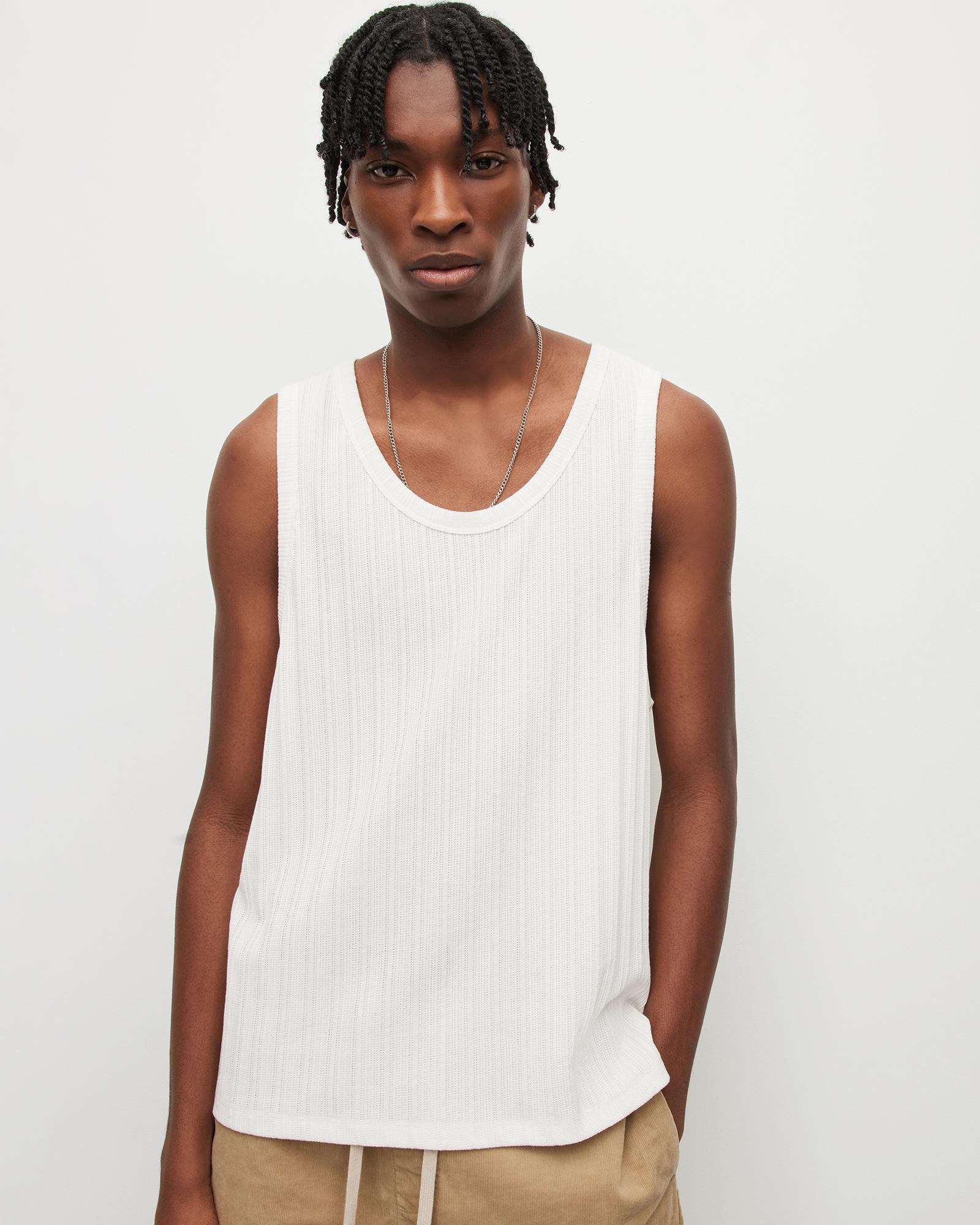 All store white vest