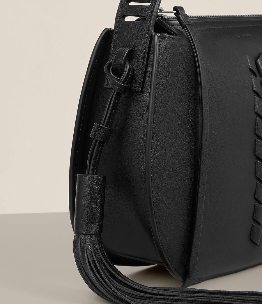 AllSaints Kepi Crossbody in Black Lyst