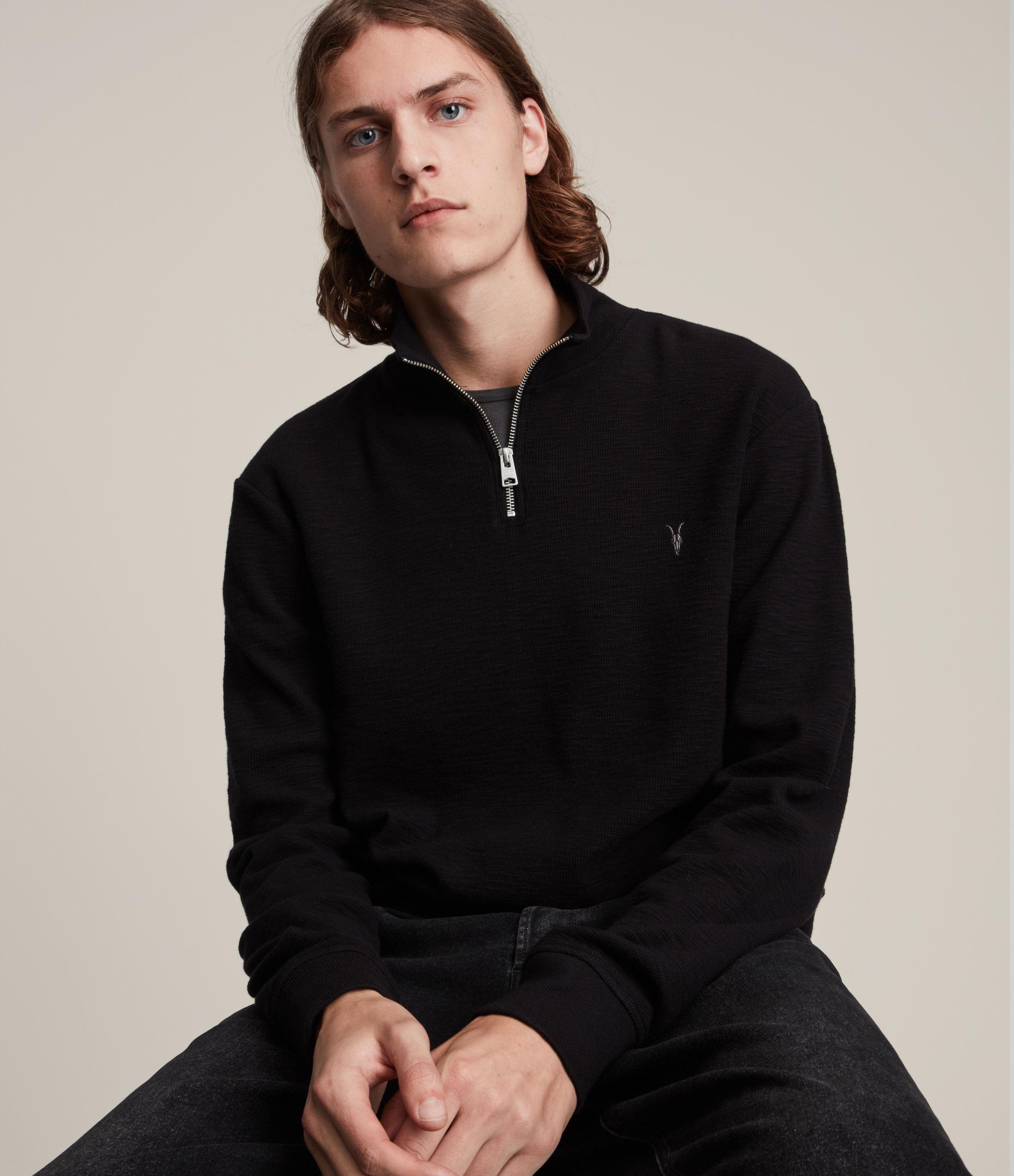 Muse Half Zip Funnel Neck Sweatshirt 