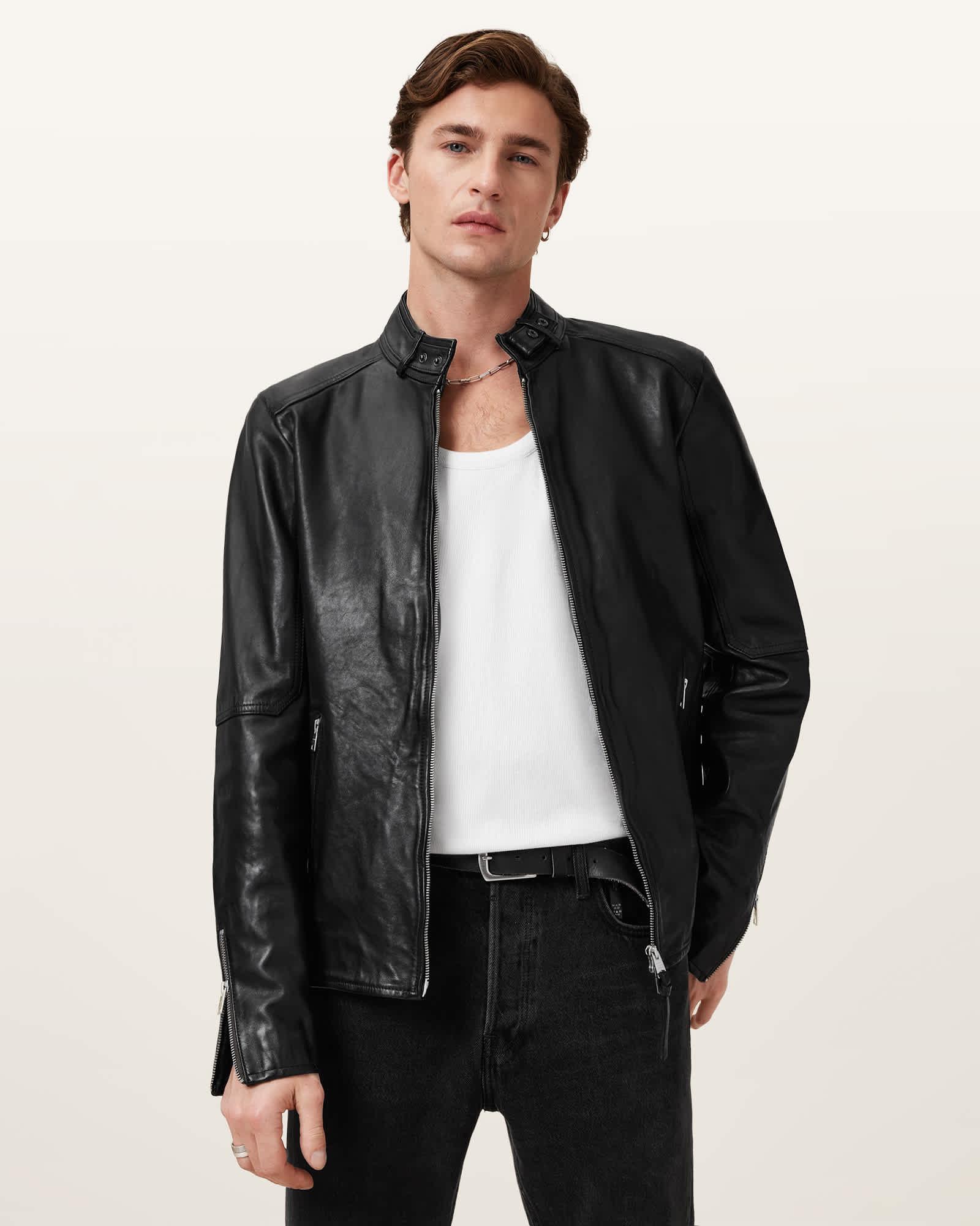AllSaints Leather jackets for Men | Online Sale up to 50% off | Lyst display picture 1