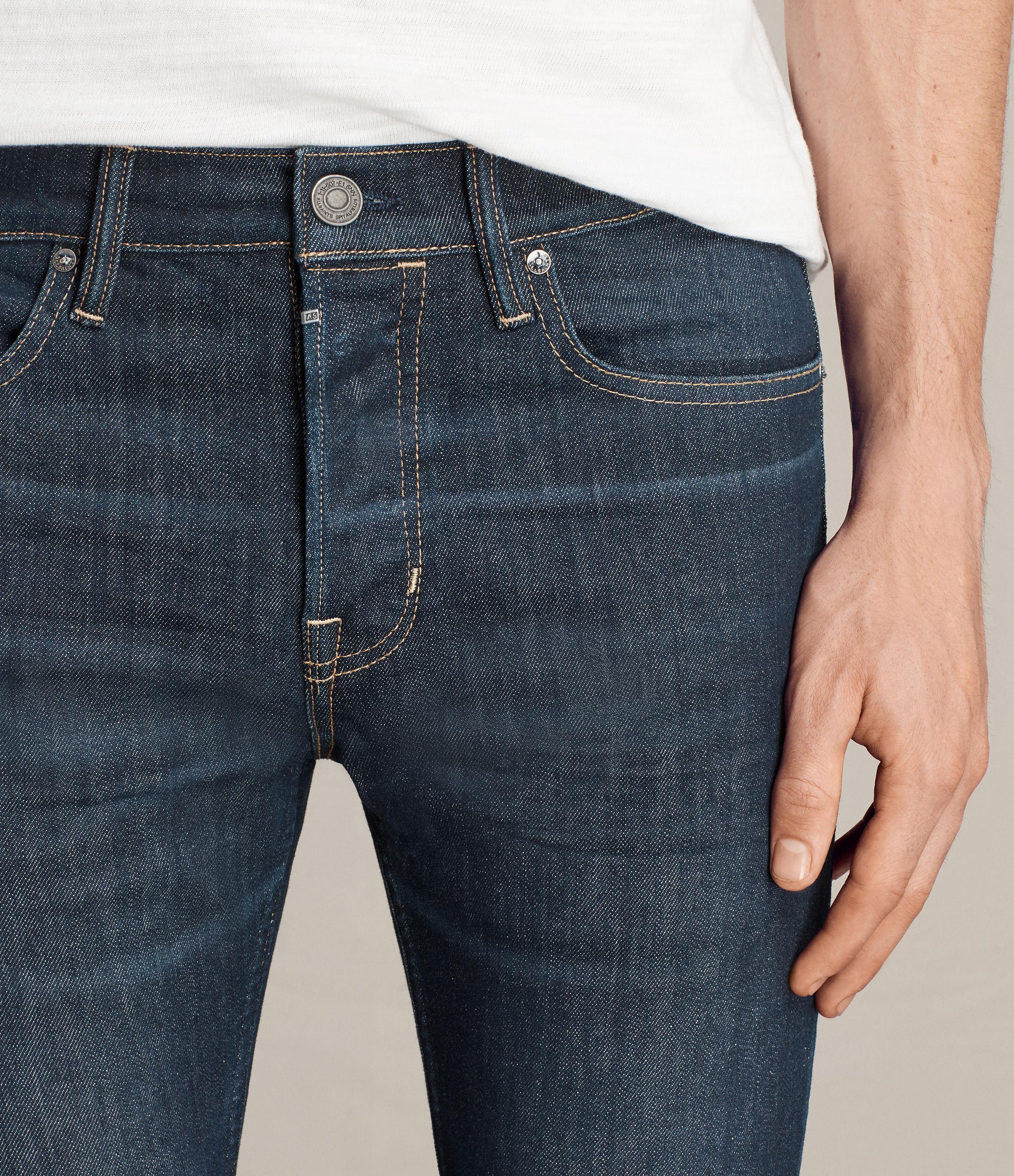 AllSaints Denim Inagawa Cigarette Jeans in Blue for Men Lyst