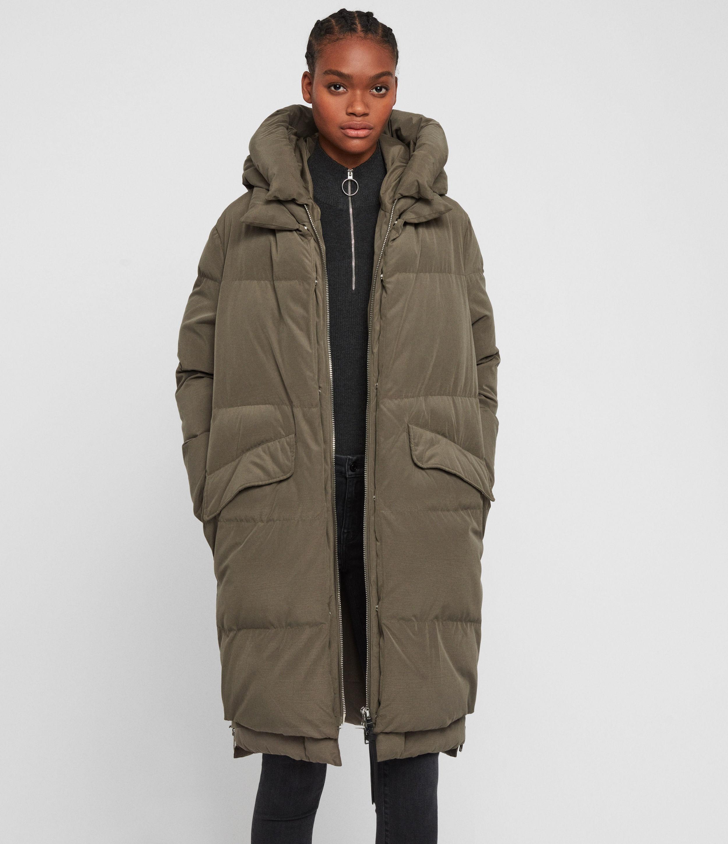 all saints puffer jacket