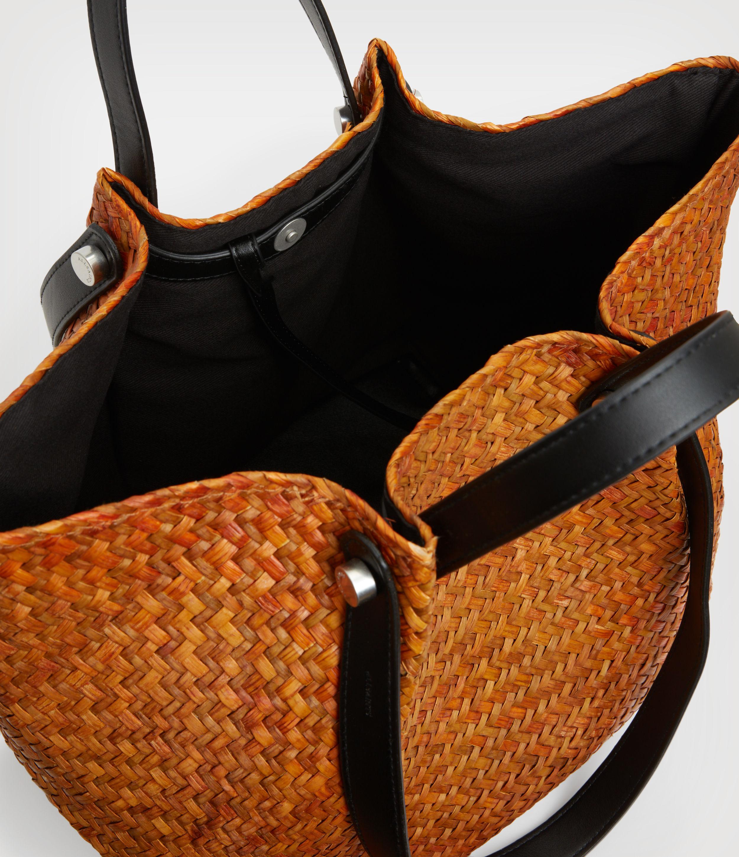 allsaints straw bag