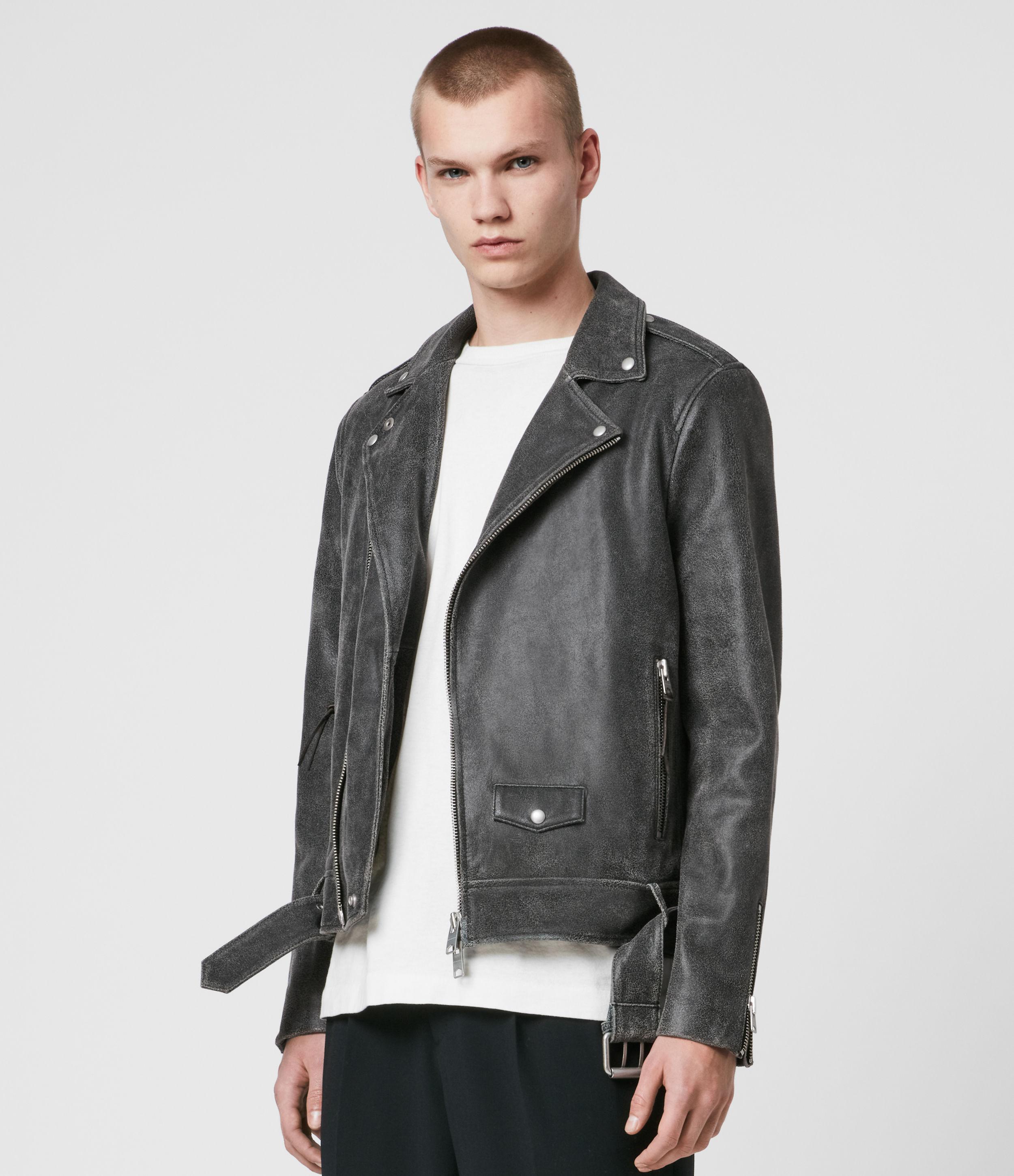 all saints mazo leather jacket