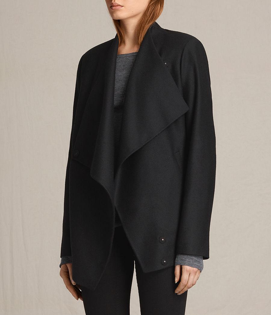 all saints lora coat