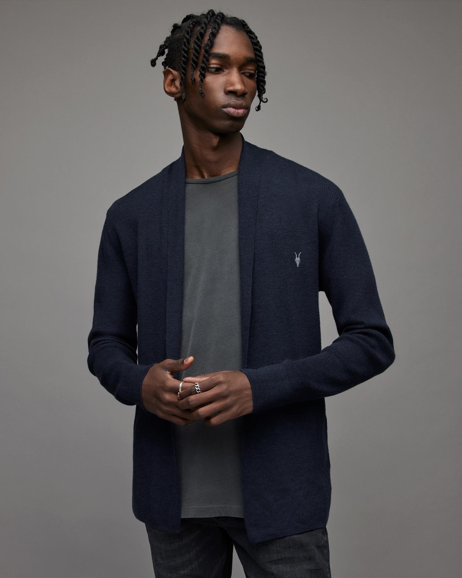 All saints mode merino cardigan outlet