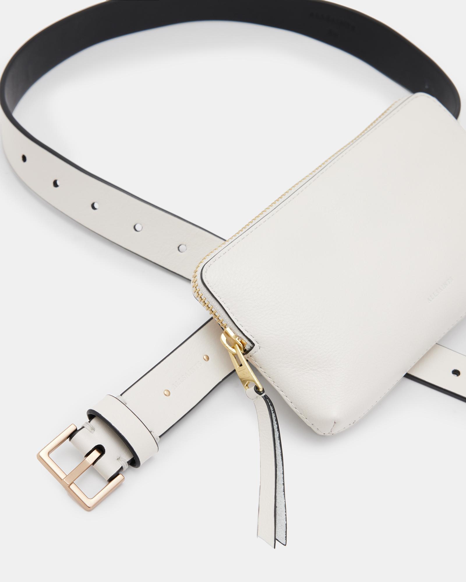 AllSaints Lila Leather Fanny Pack in Natural Lyst UK