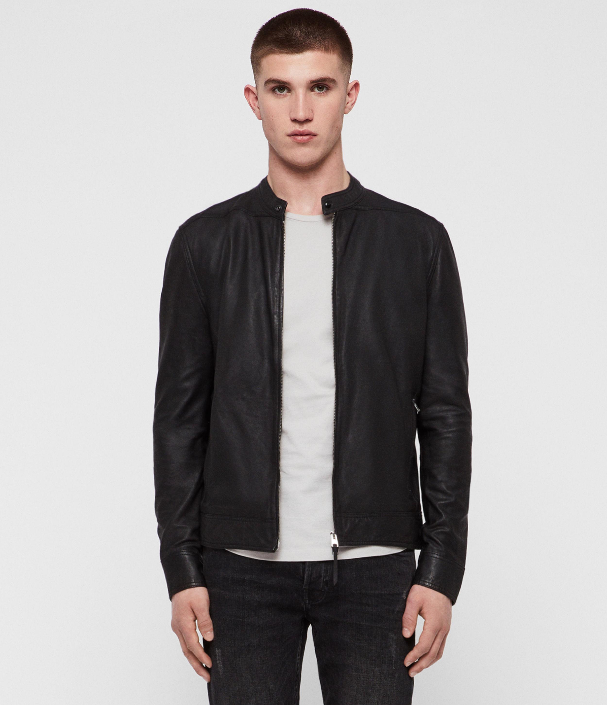 allsaints colt leather jacket