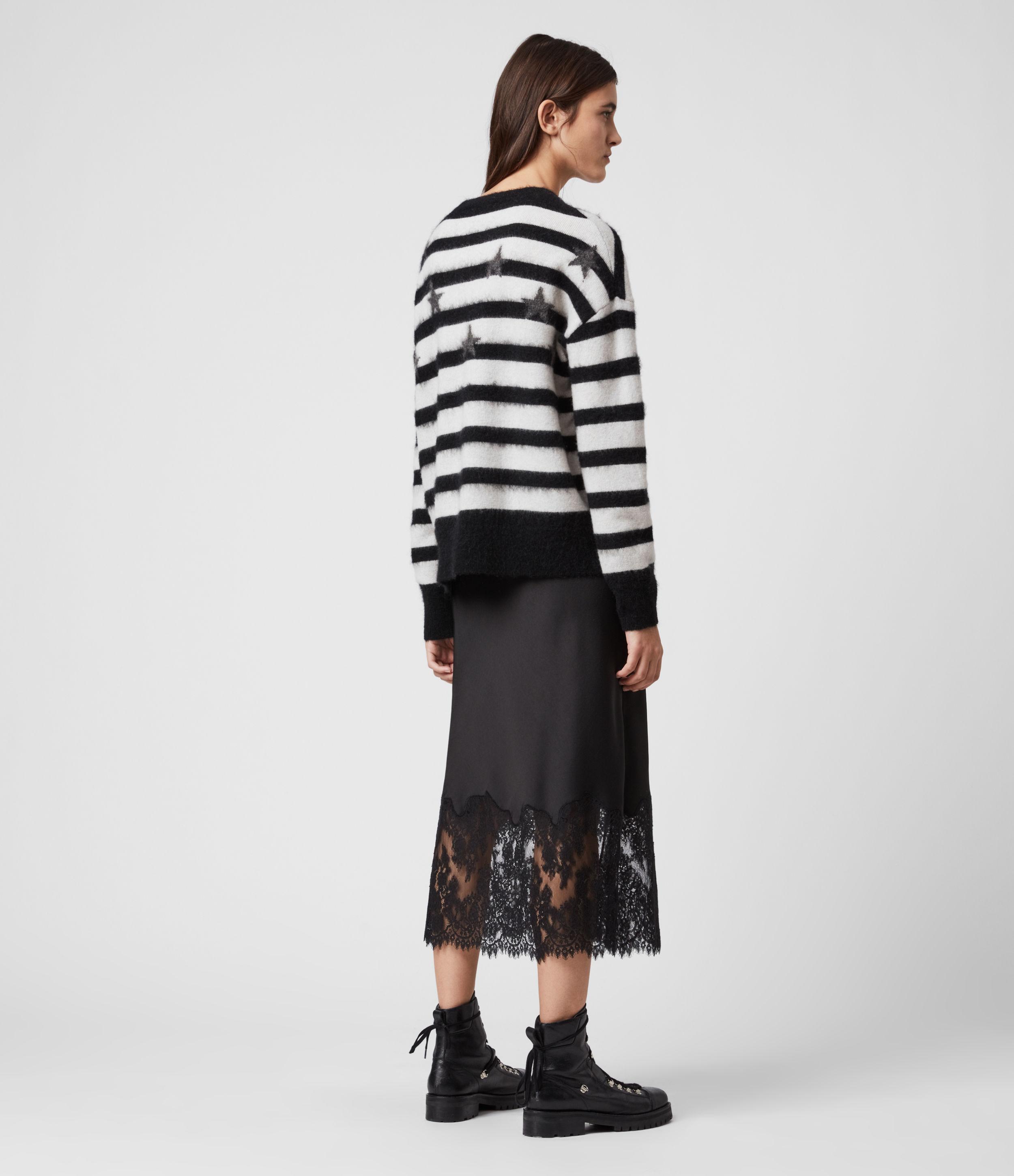 all saints star jumper