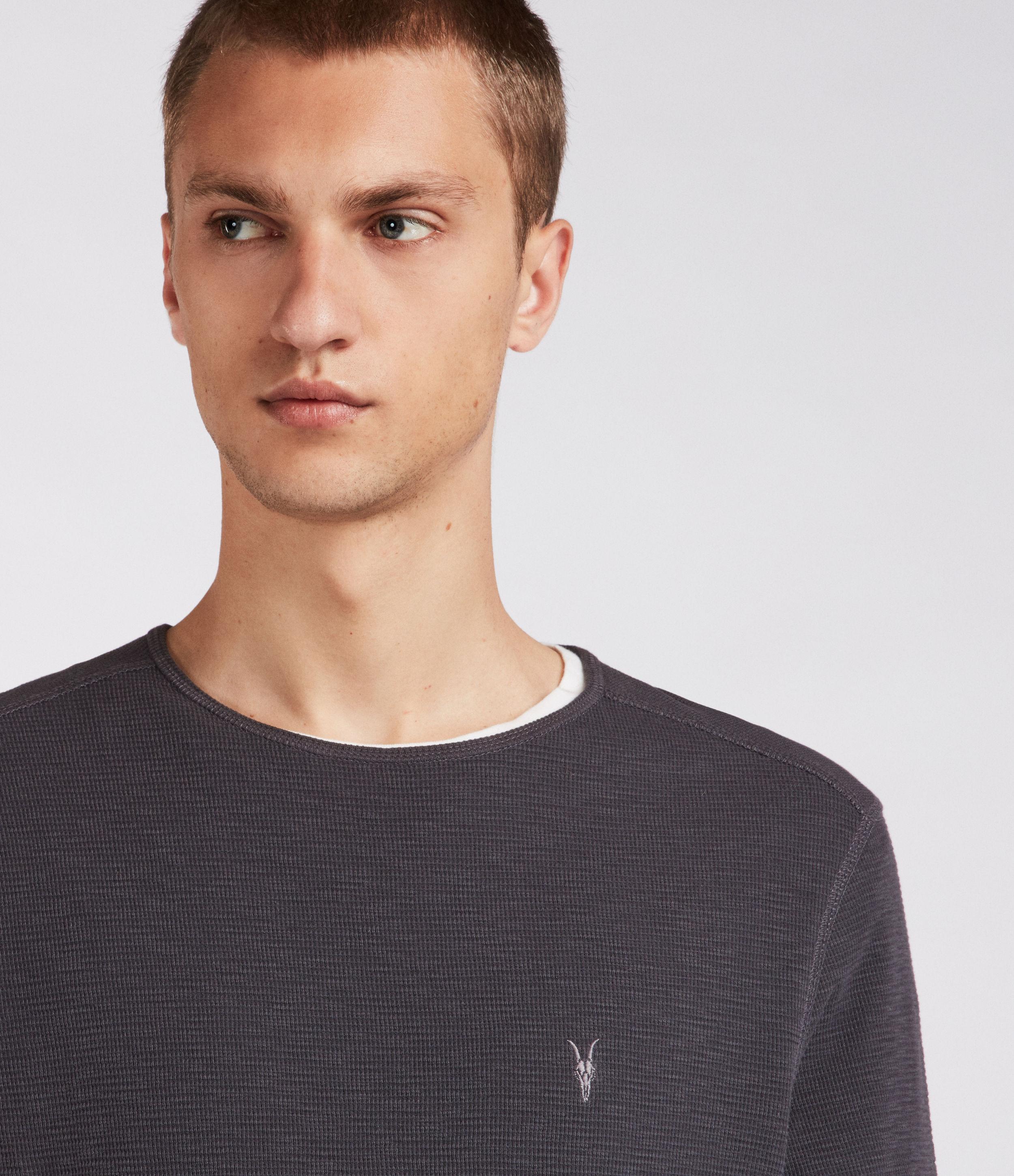 AllSaints Clash Long Sleeve Crew T 
