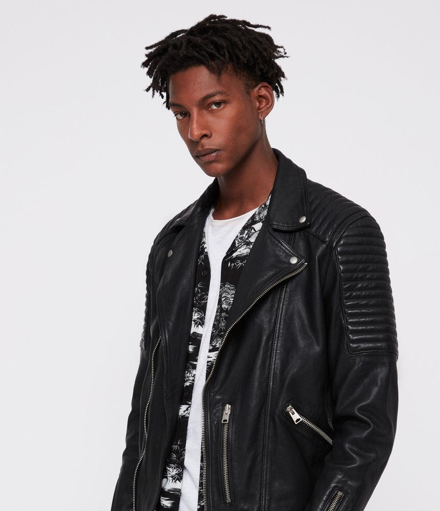 estello leather biker jacket