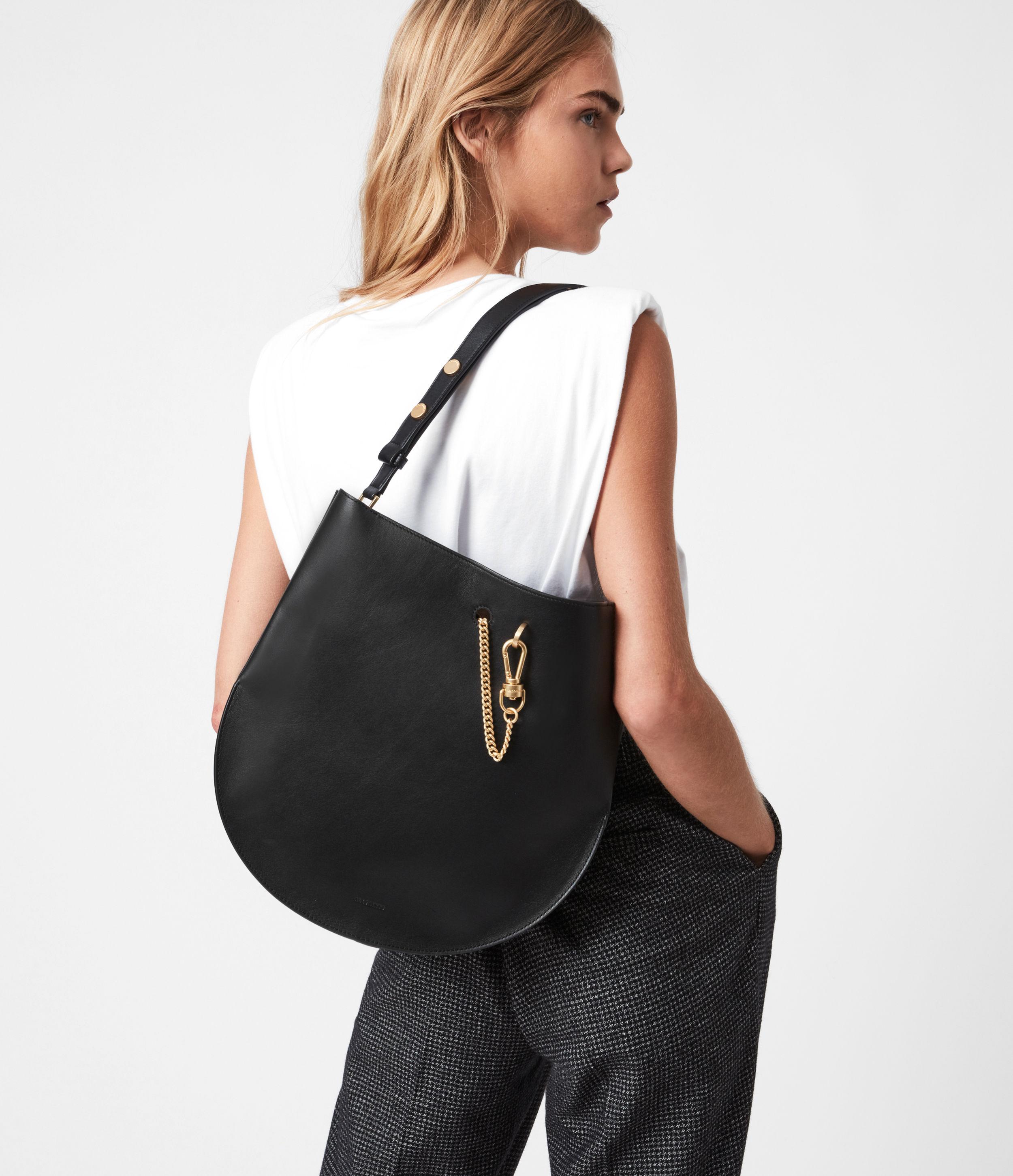 AllSaints Beaumont Hobo Womens in Black Lyst UK