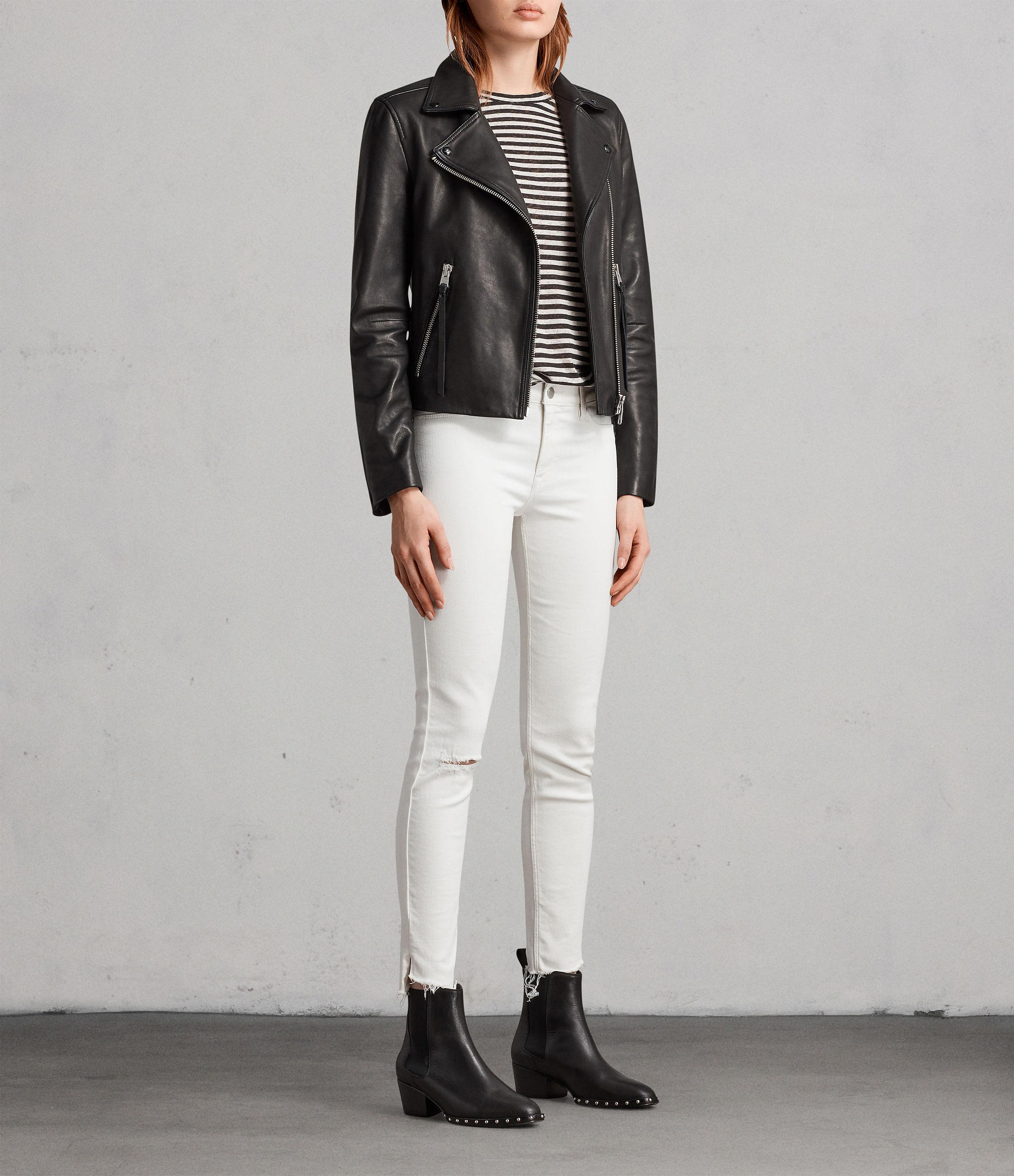 dalby leather biker jacket