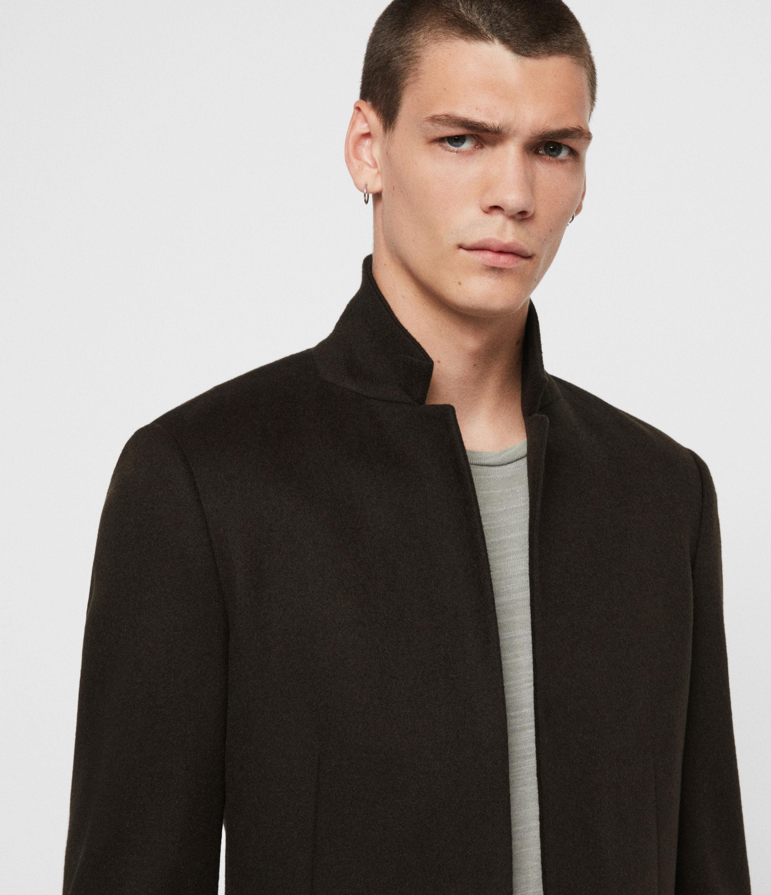 allsaints bodell wool tailored coat