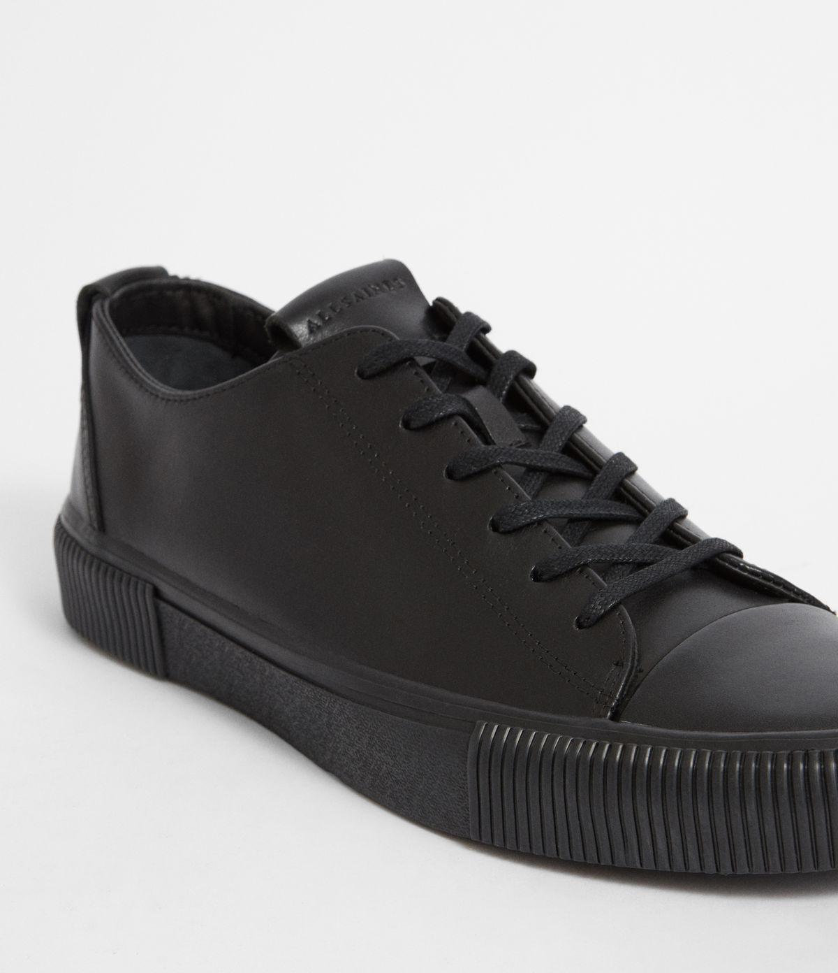 Allsaints base leather sneaker Clearance