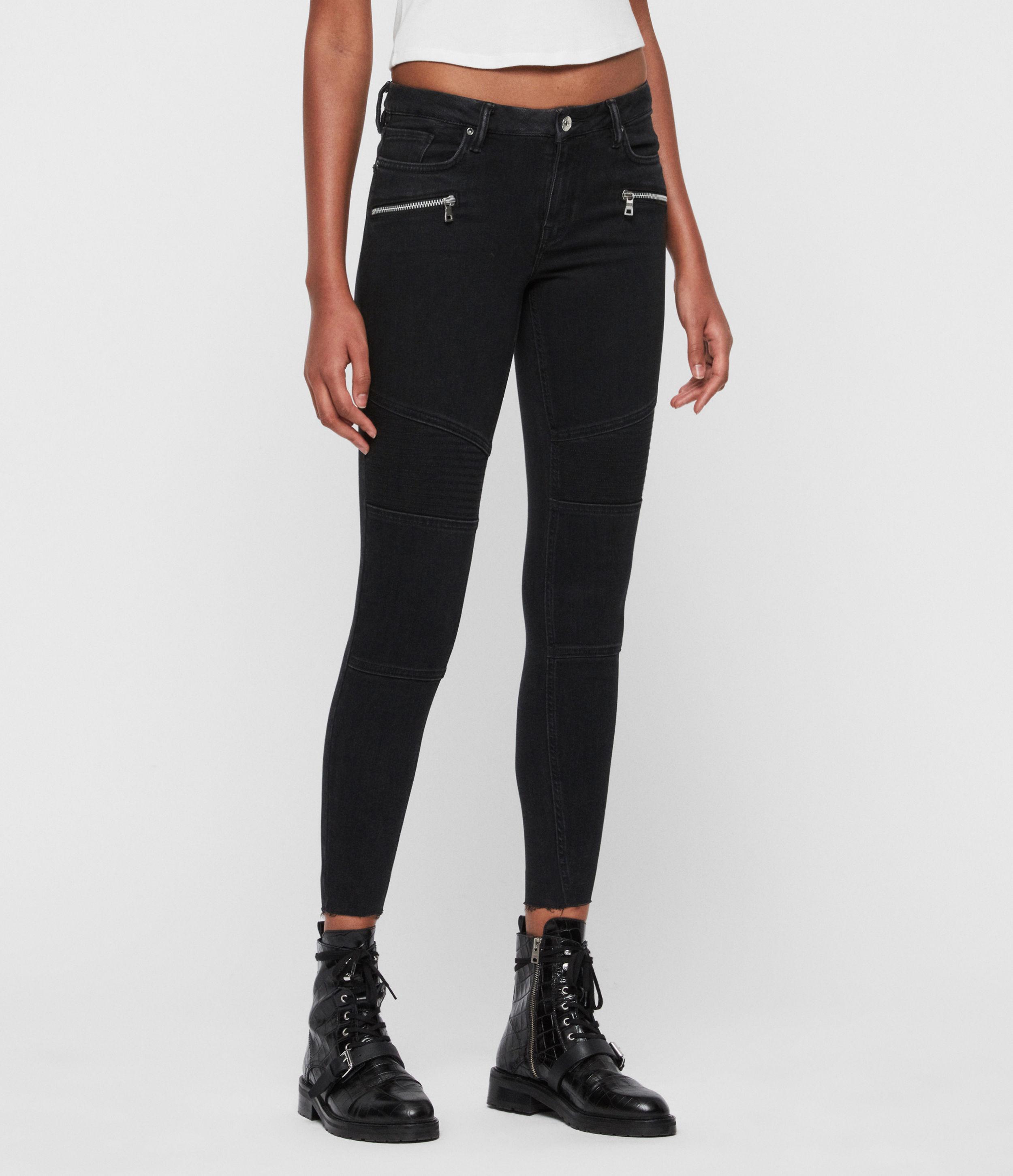 all saints grace biker jeans