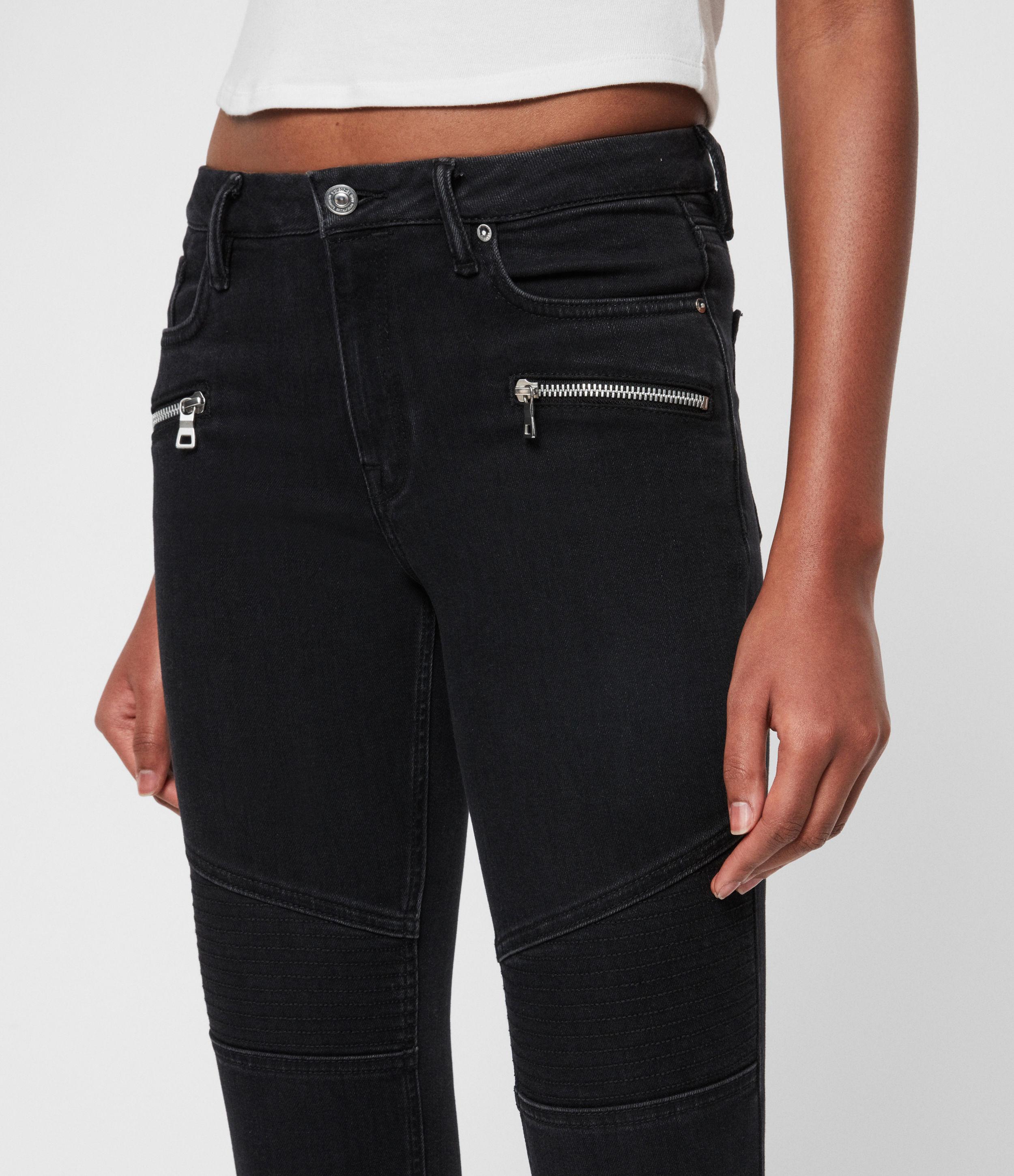 all saints grace biker jeans