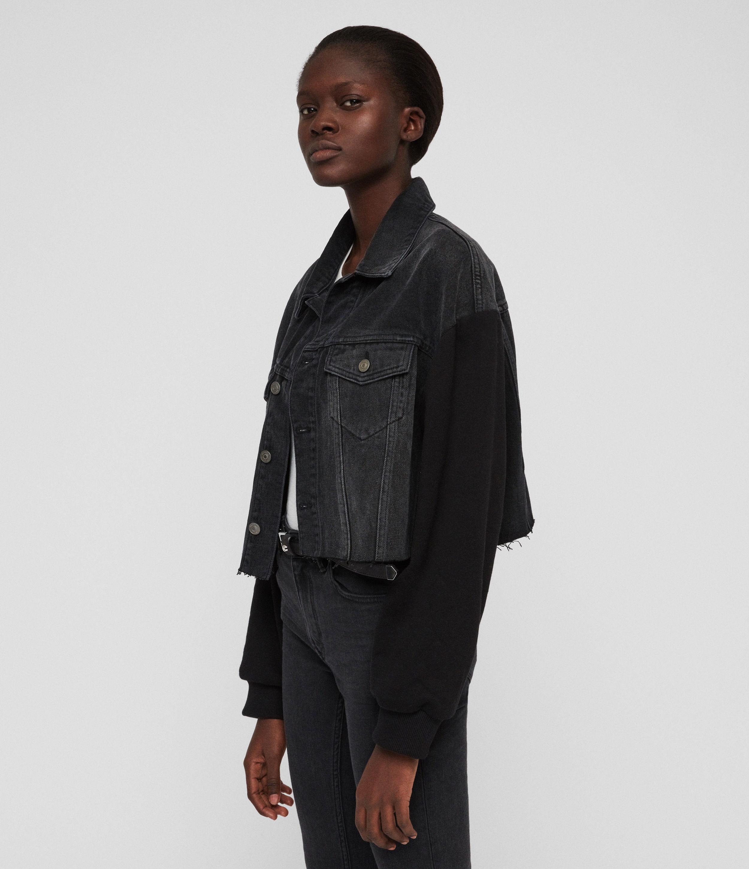 allsaints anders denim jacket