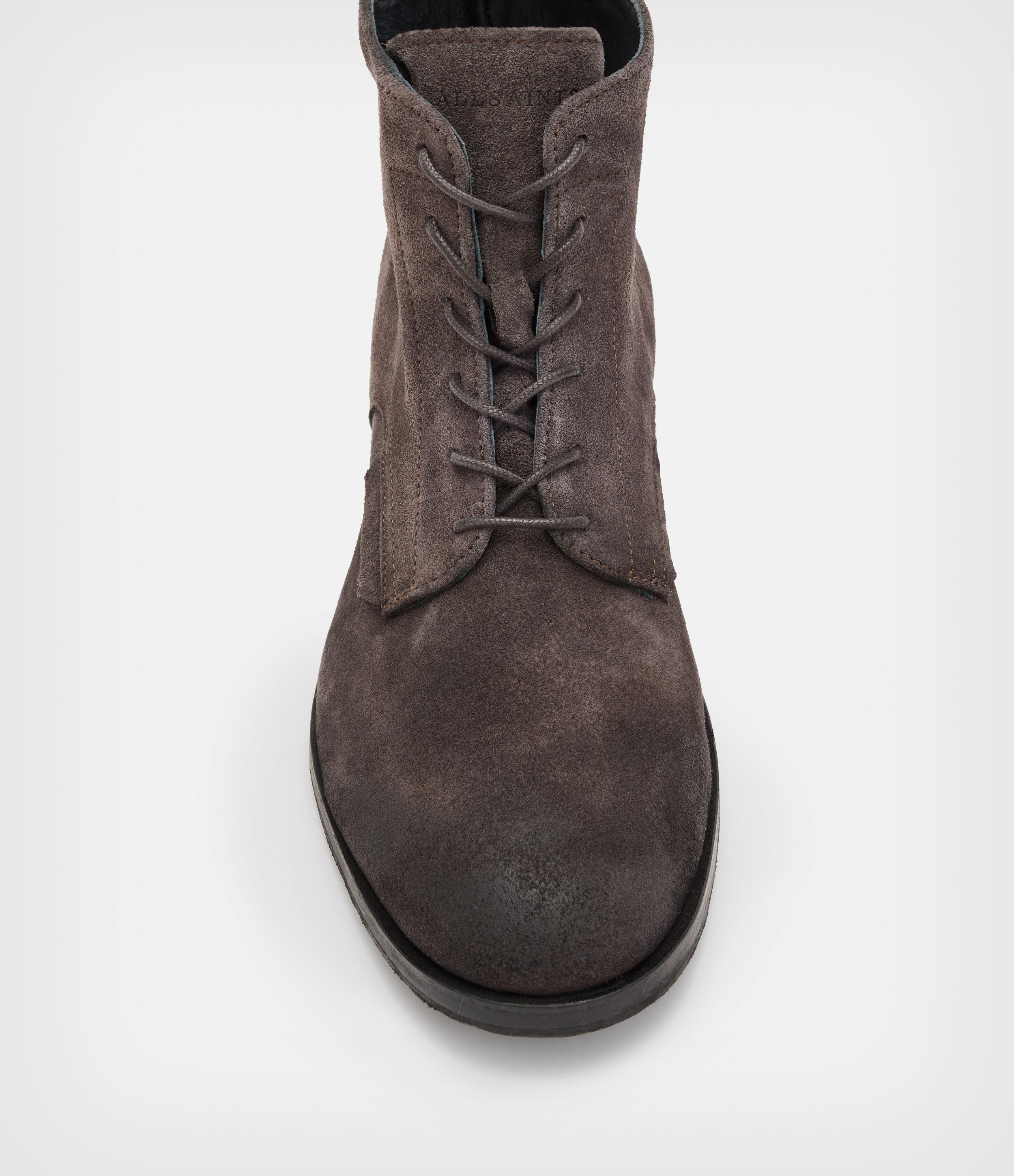 AllSaints Men's Woody Suede Boots in Brown for Men | Lyst