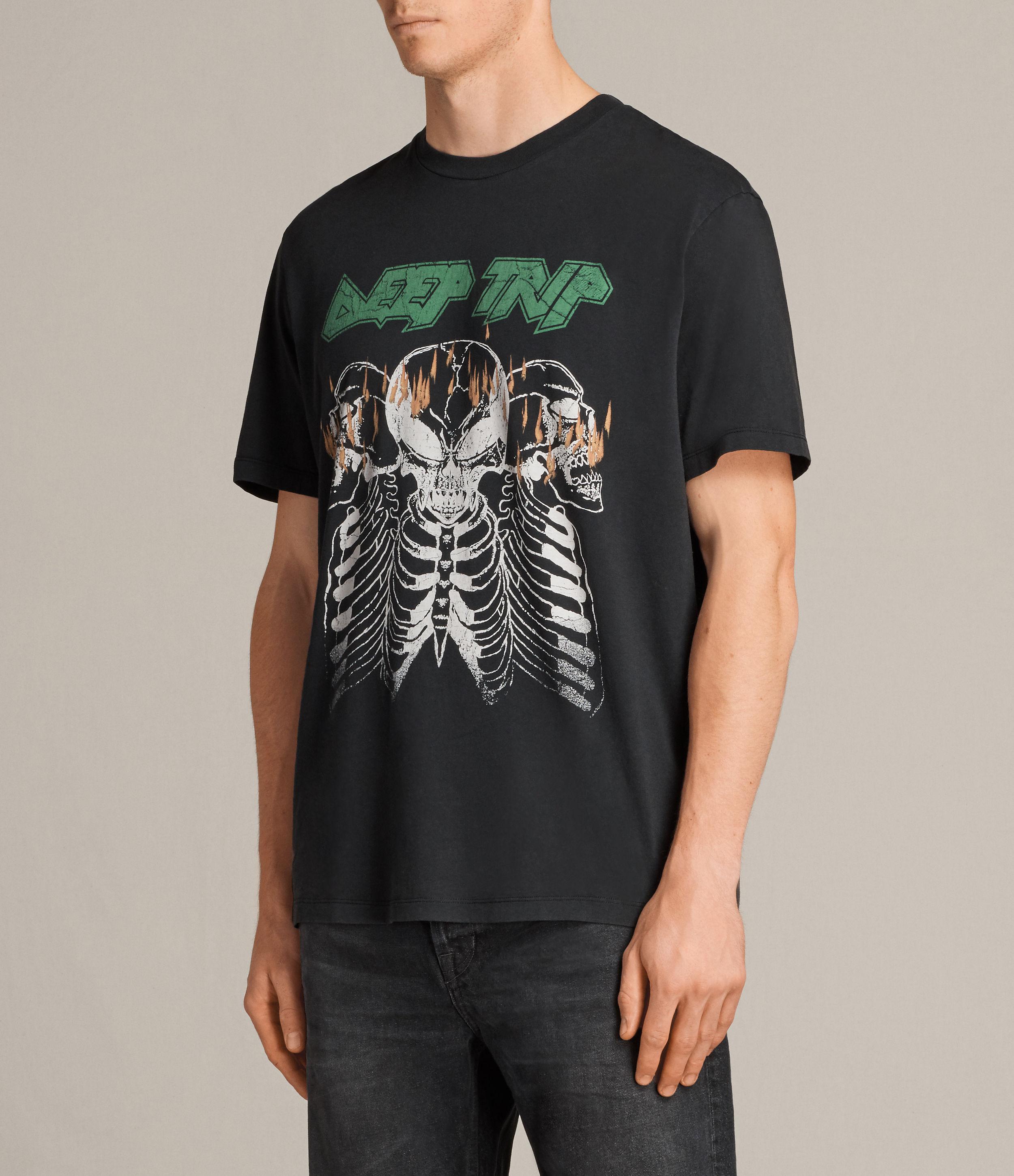 AllSaints Cotton Deep Trip Crew T-shirt 