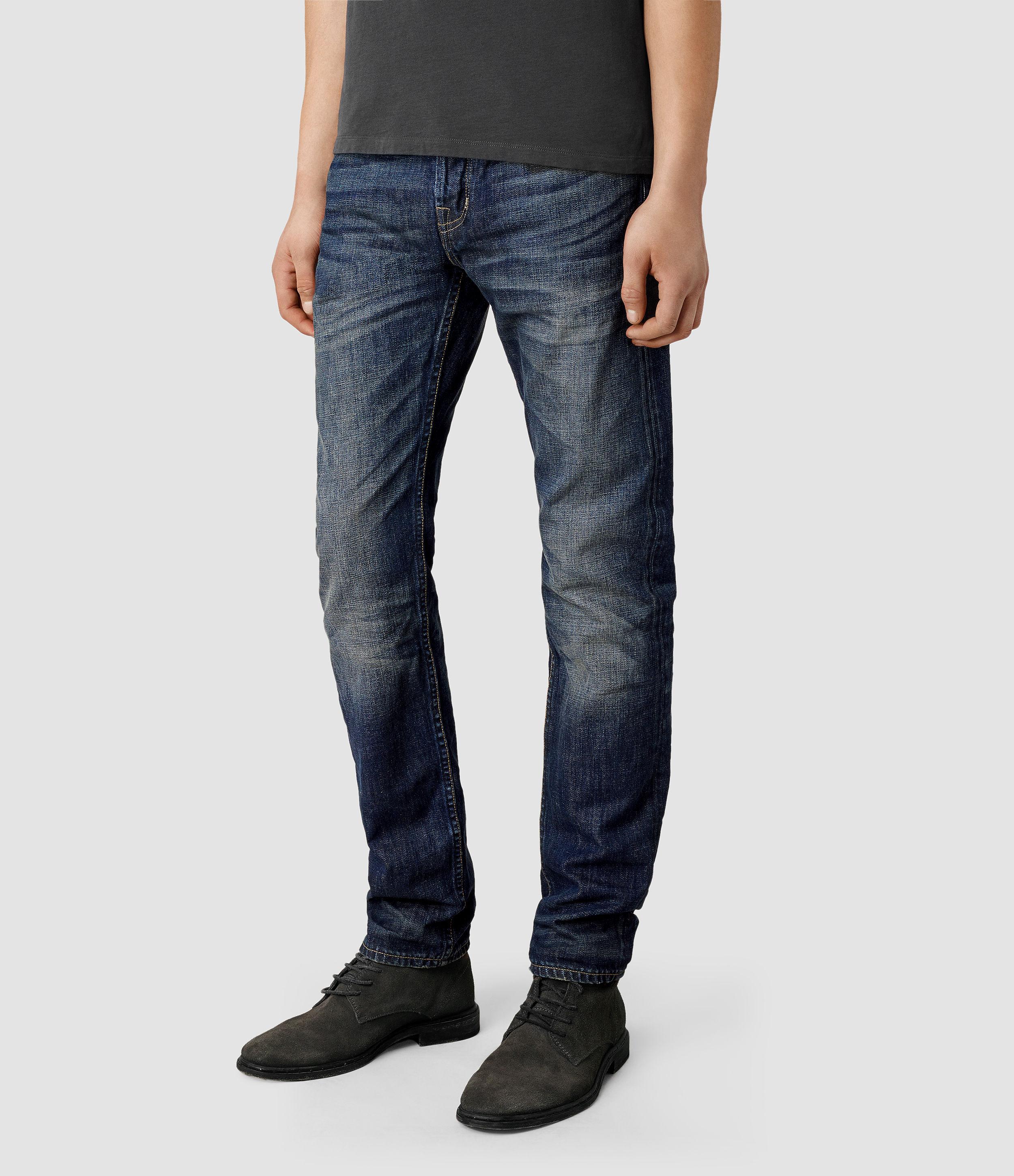 AllSaints Denim Amori Iggy Jeans in Indigo (Blue) for Men - Lyst