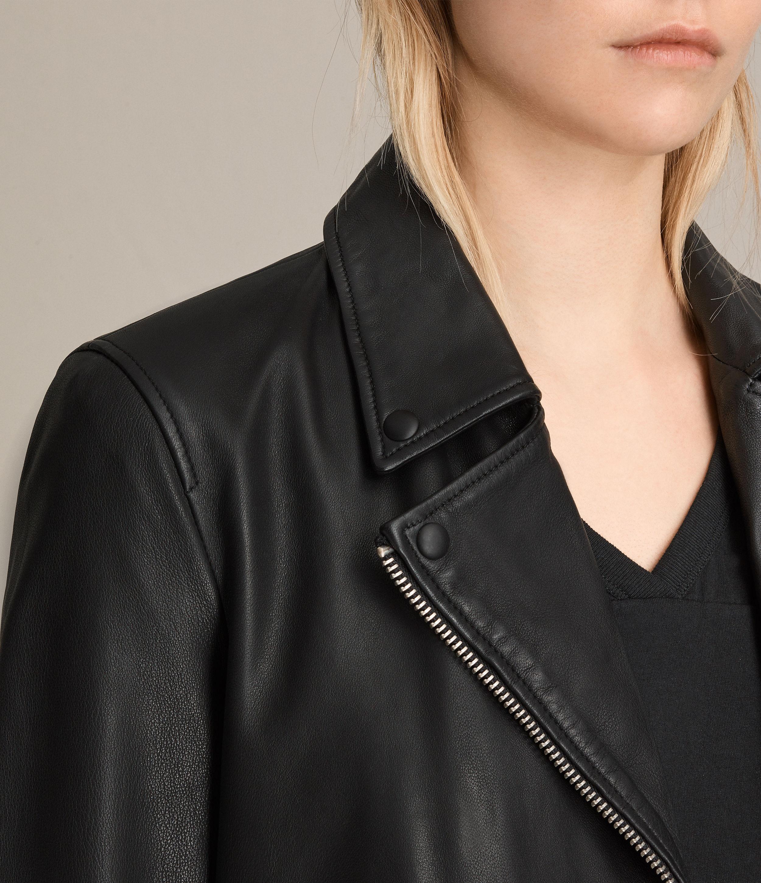 all saints balfern leather jacket review