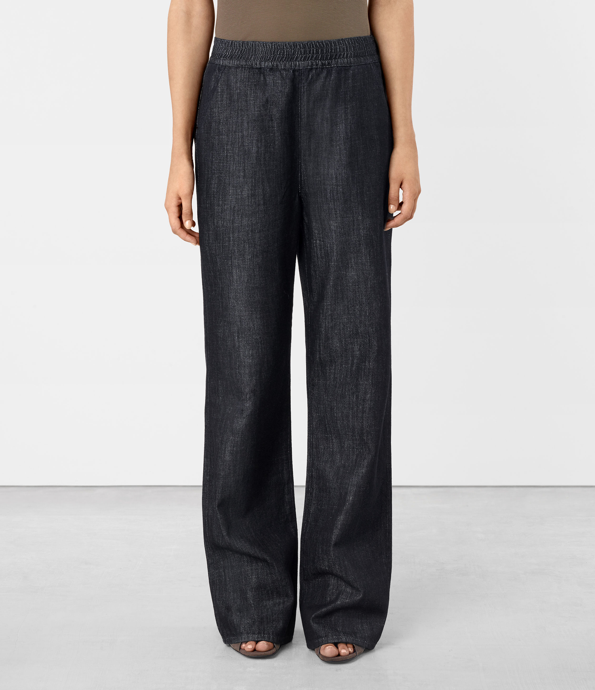 denim lounge pants