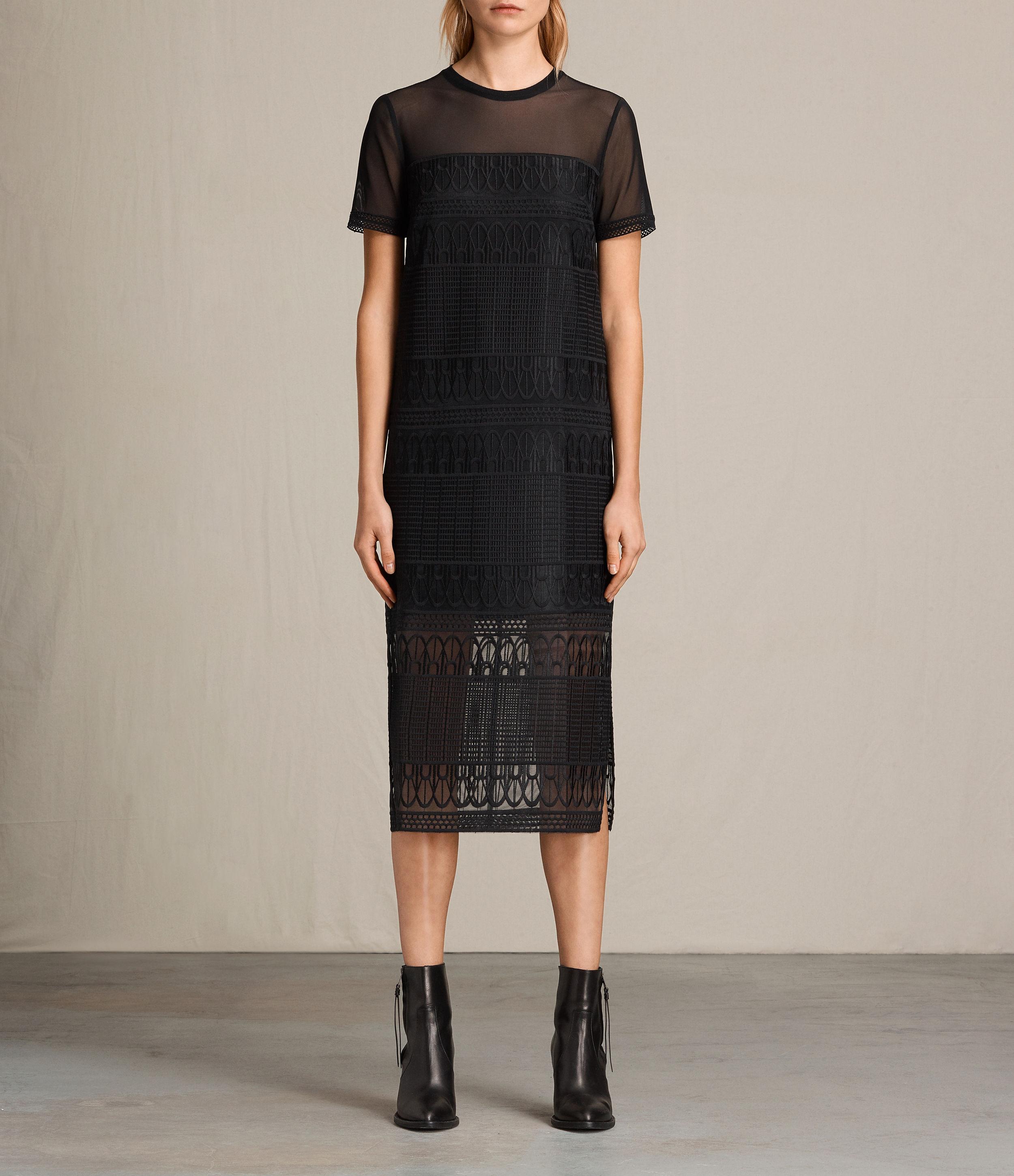 all saints long dress