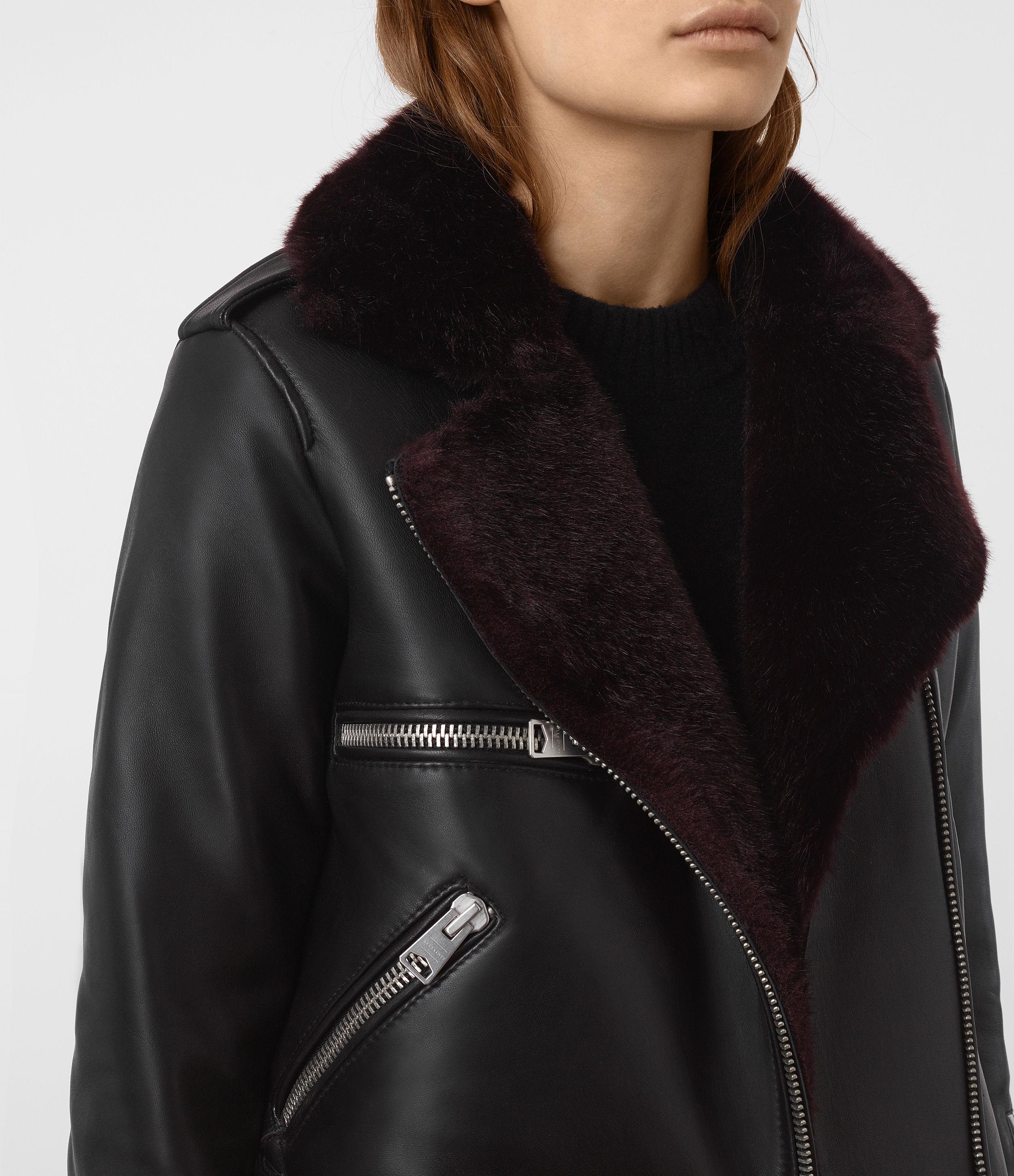all saints higgins leather jacket