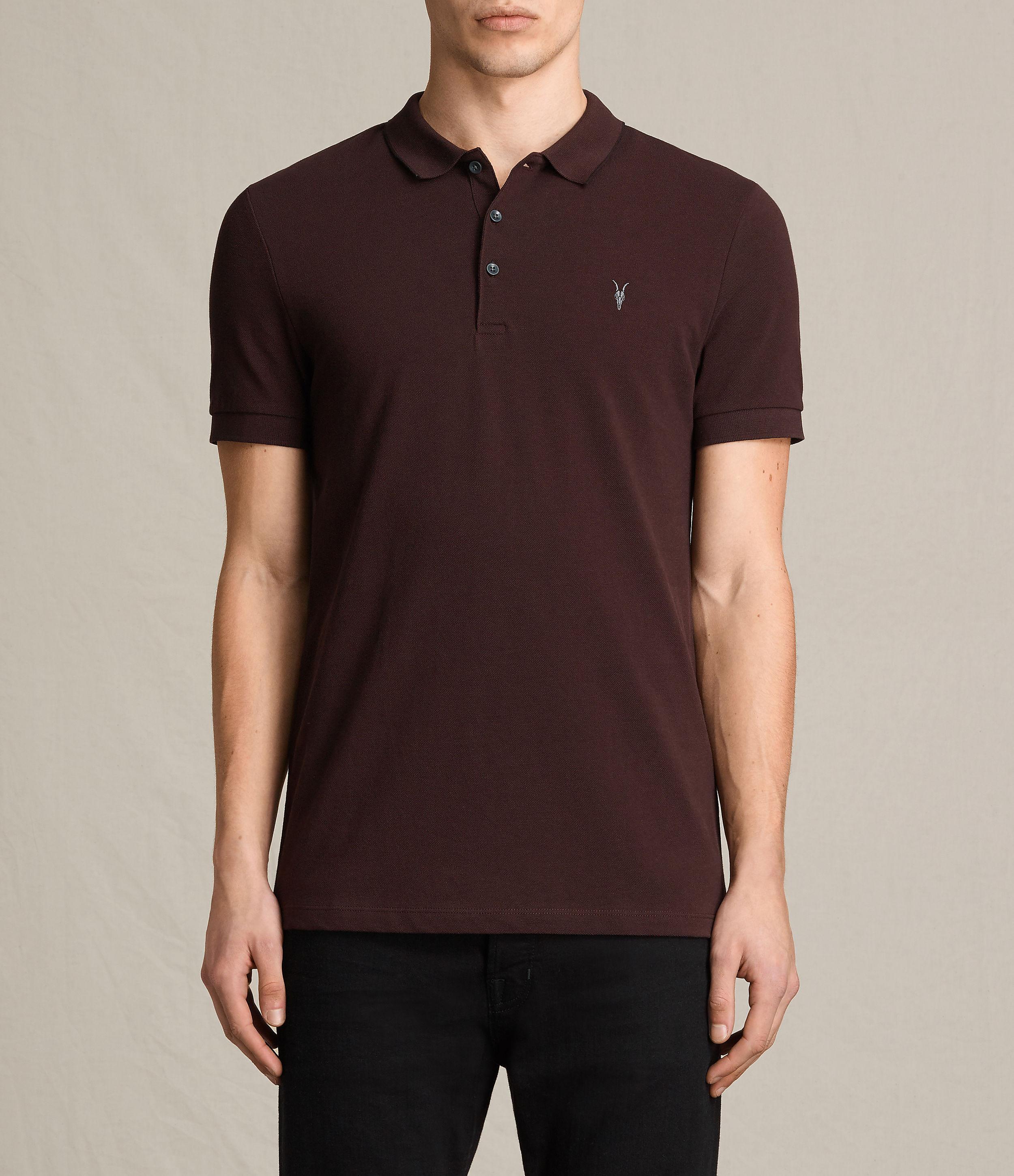 all saints polo shirt