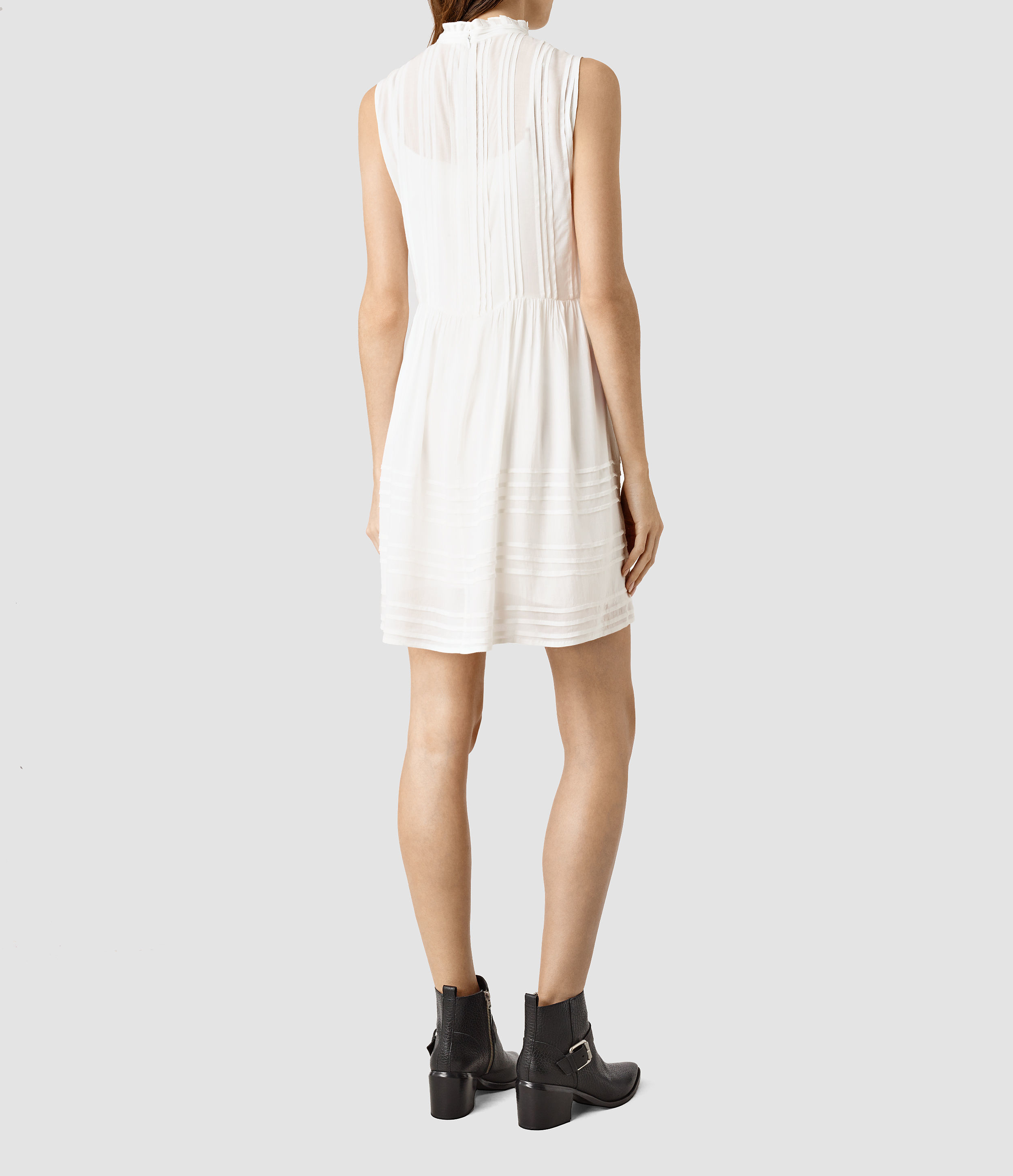 all saints white dress