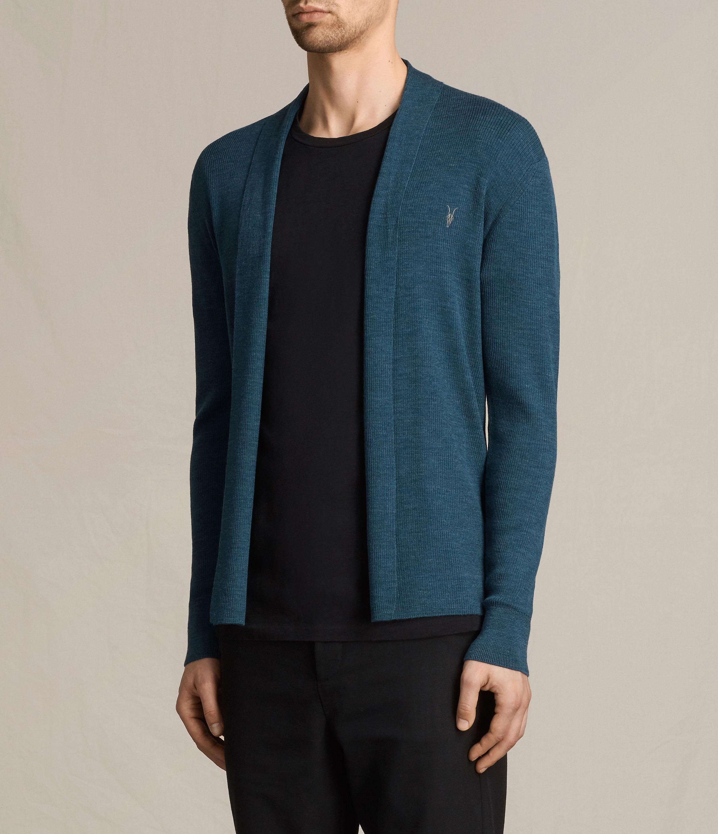 all saints mode merino cardigan