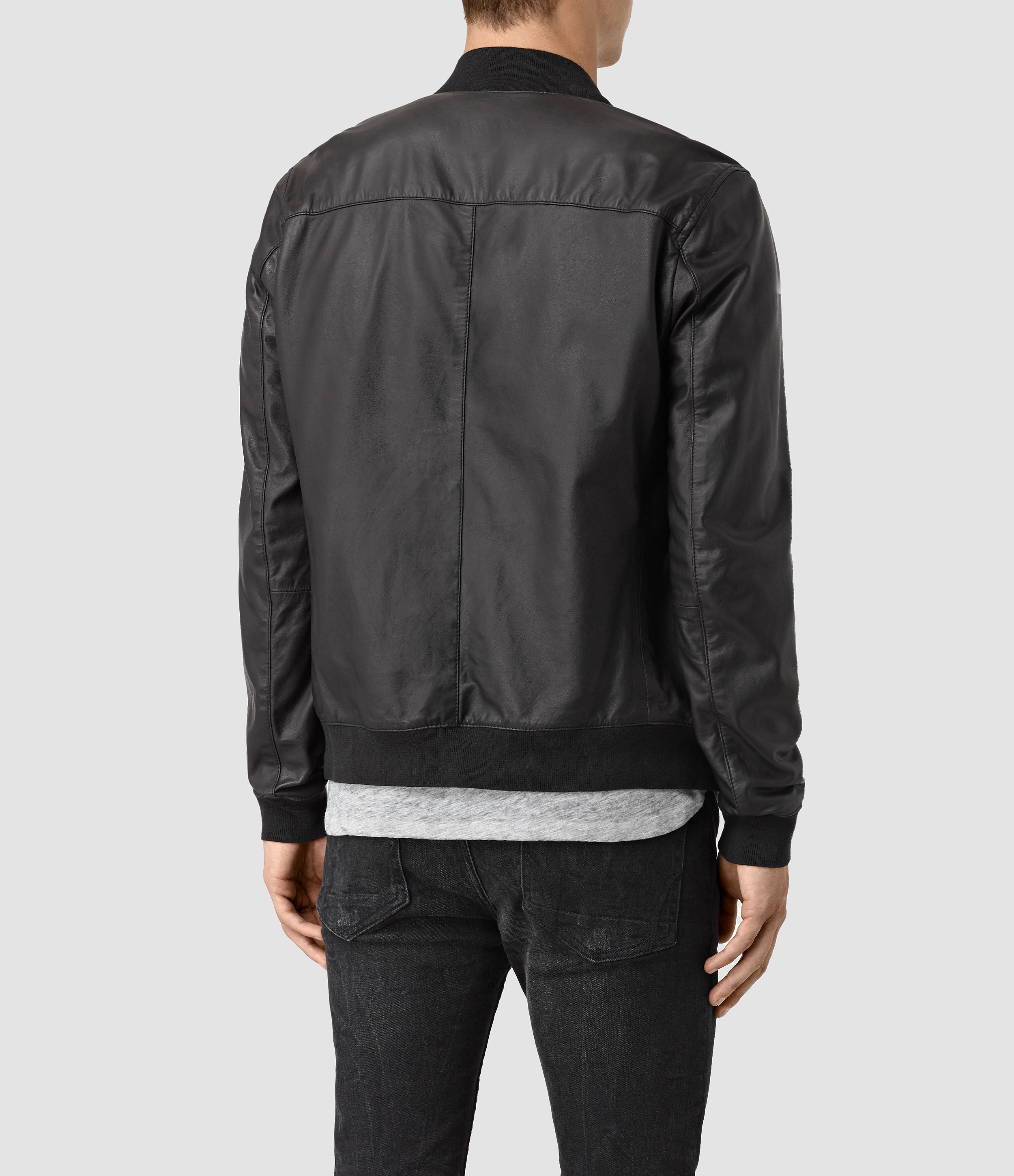 mower leather bomber jacket