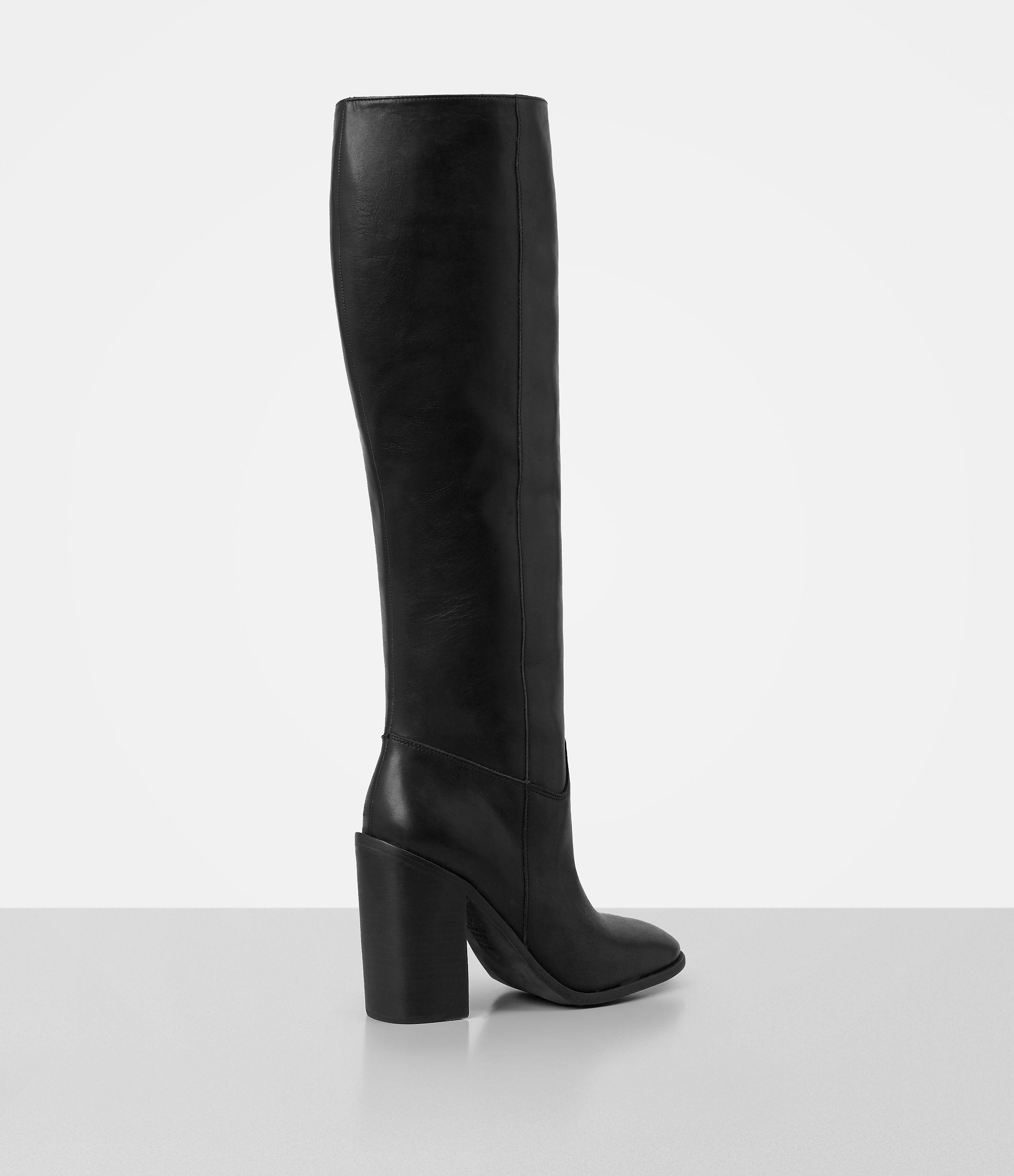 all saints knee high boots