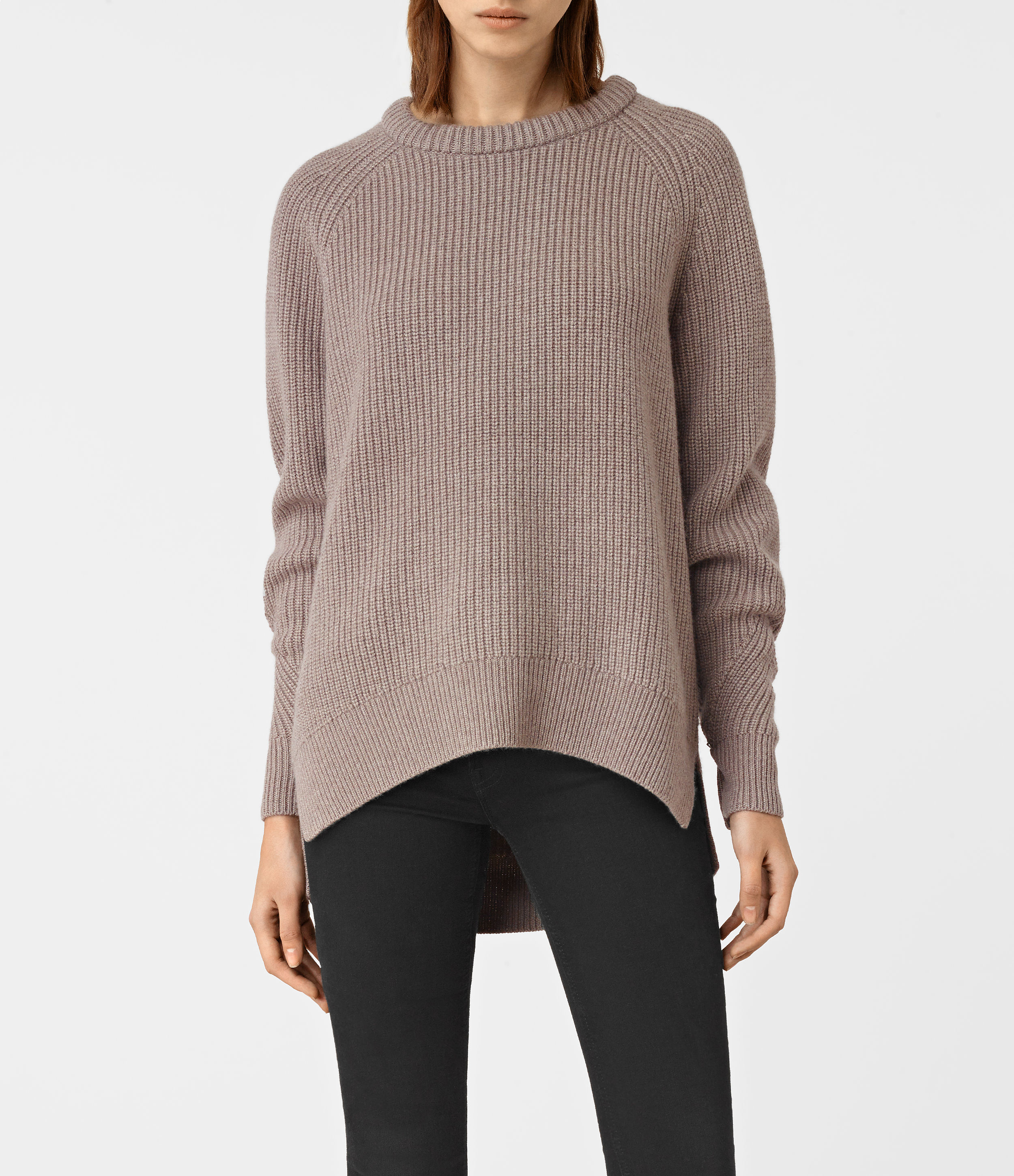 all saints white jumper