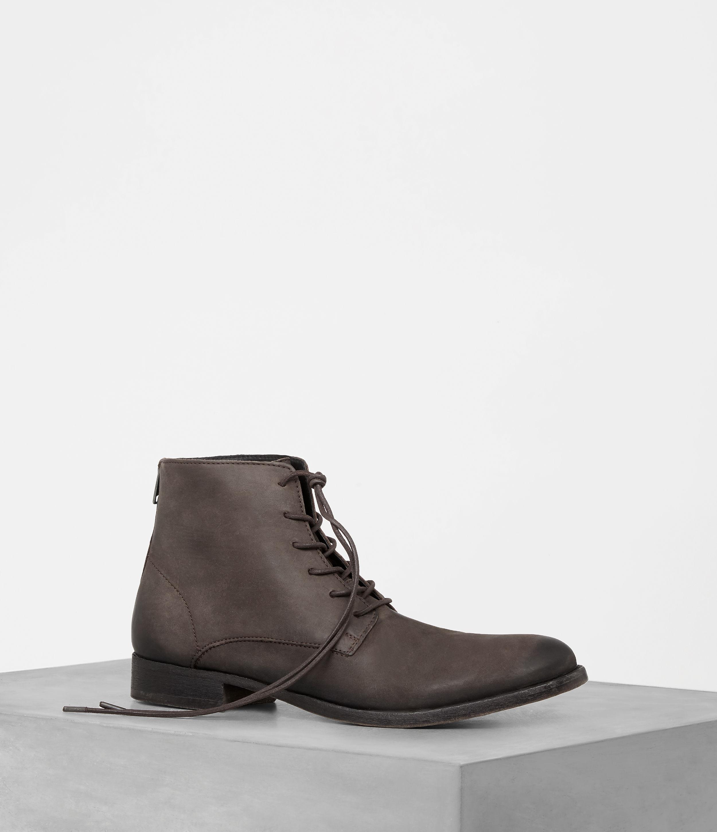 Allsaints Snare Zip Leather Boots Other Designers Allsaints Boots Leather Zip | tamadakat0  main image 4