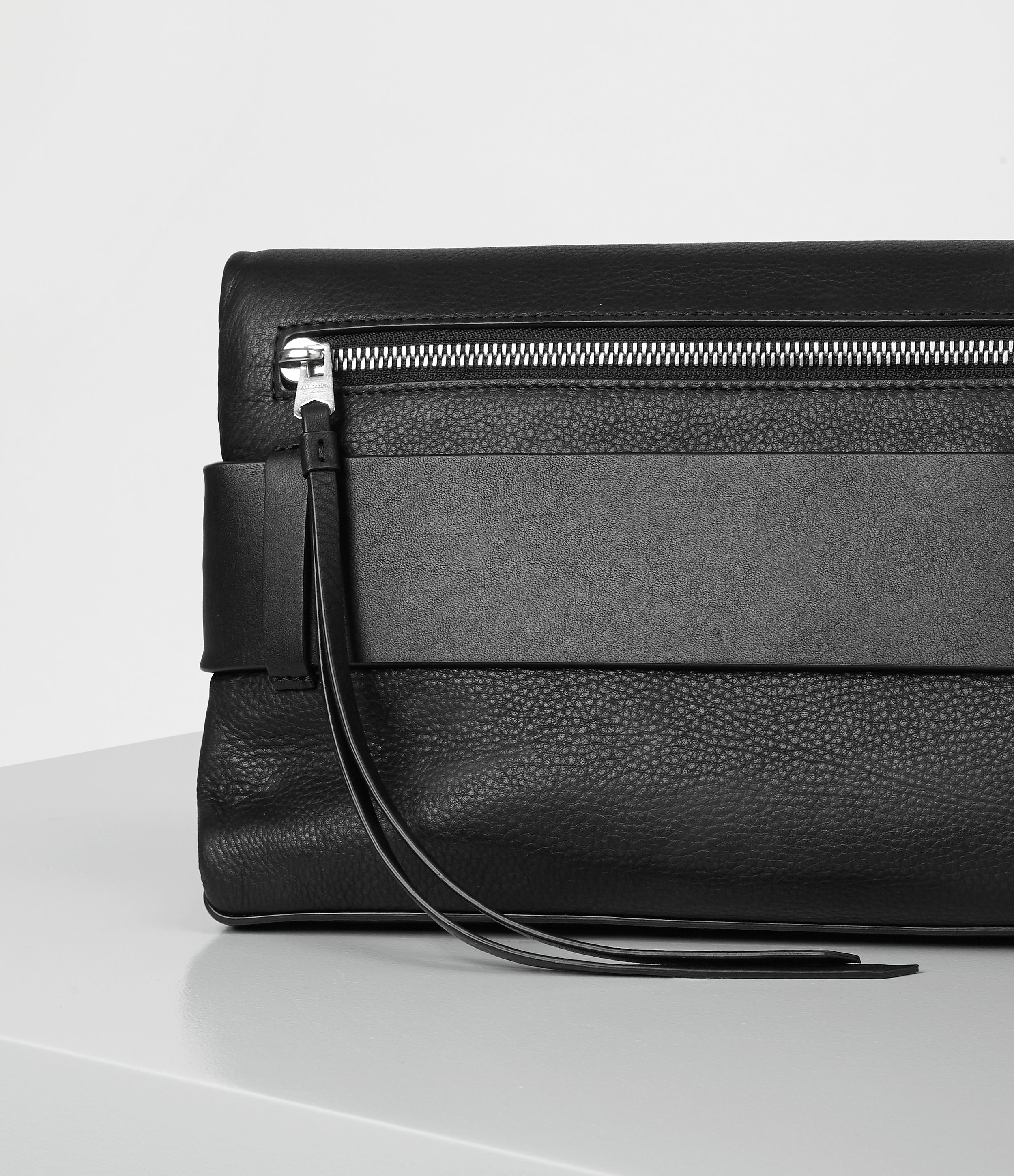 all black clutch