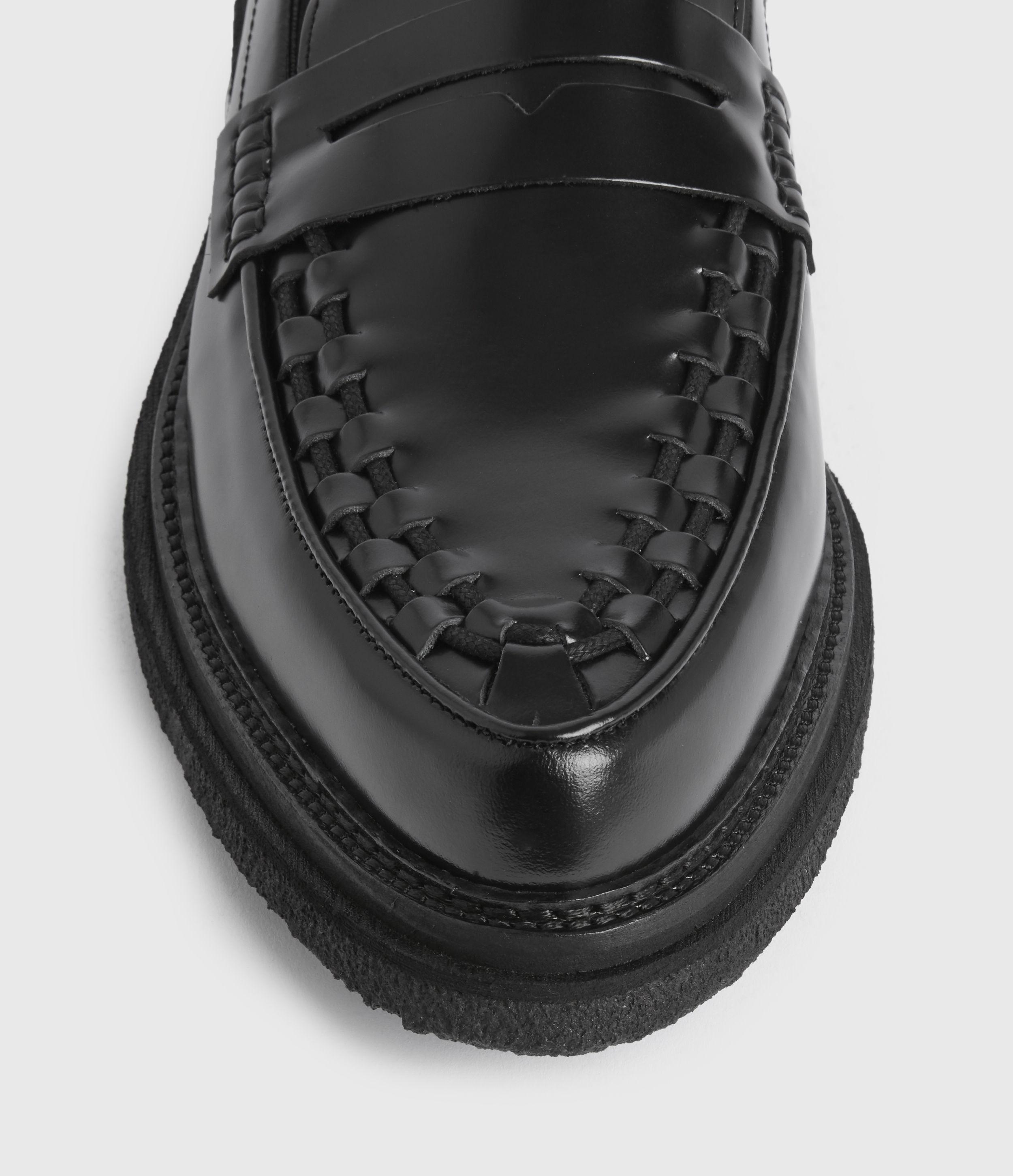 AllSaints Max Loafer Mens in Black for 