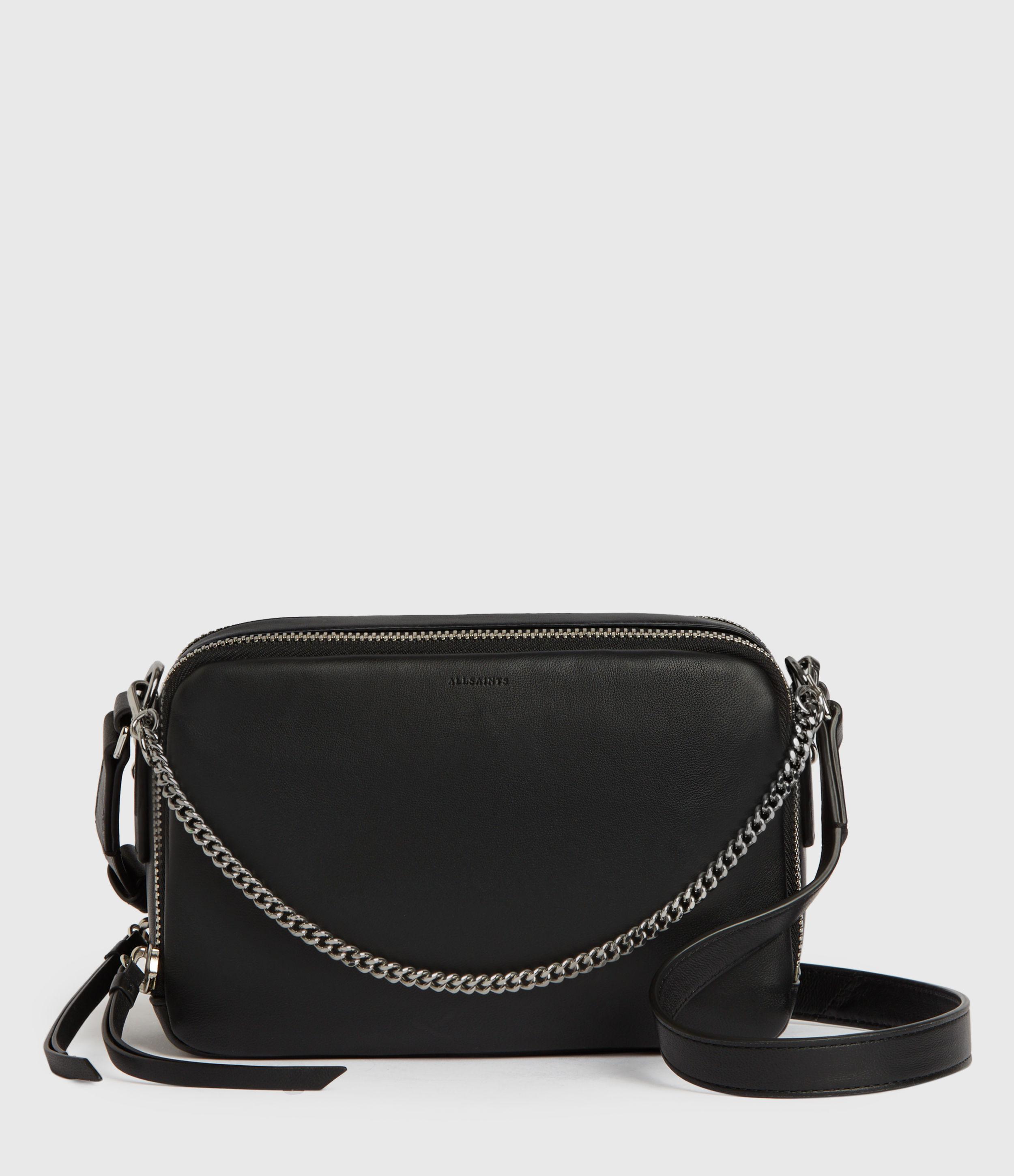 Small Leather Square Crossbody Bag